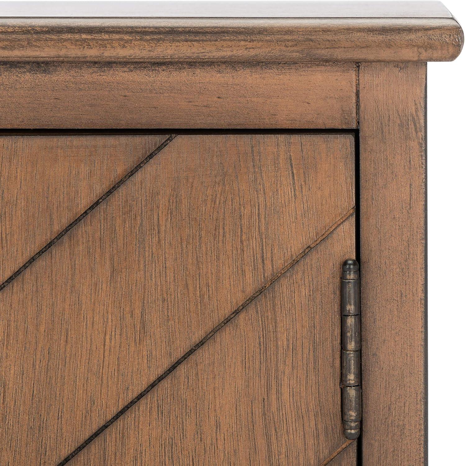 Peyton 2 Door Sideboard - Distressed White - Safavieh