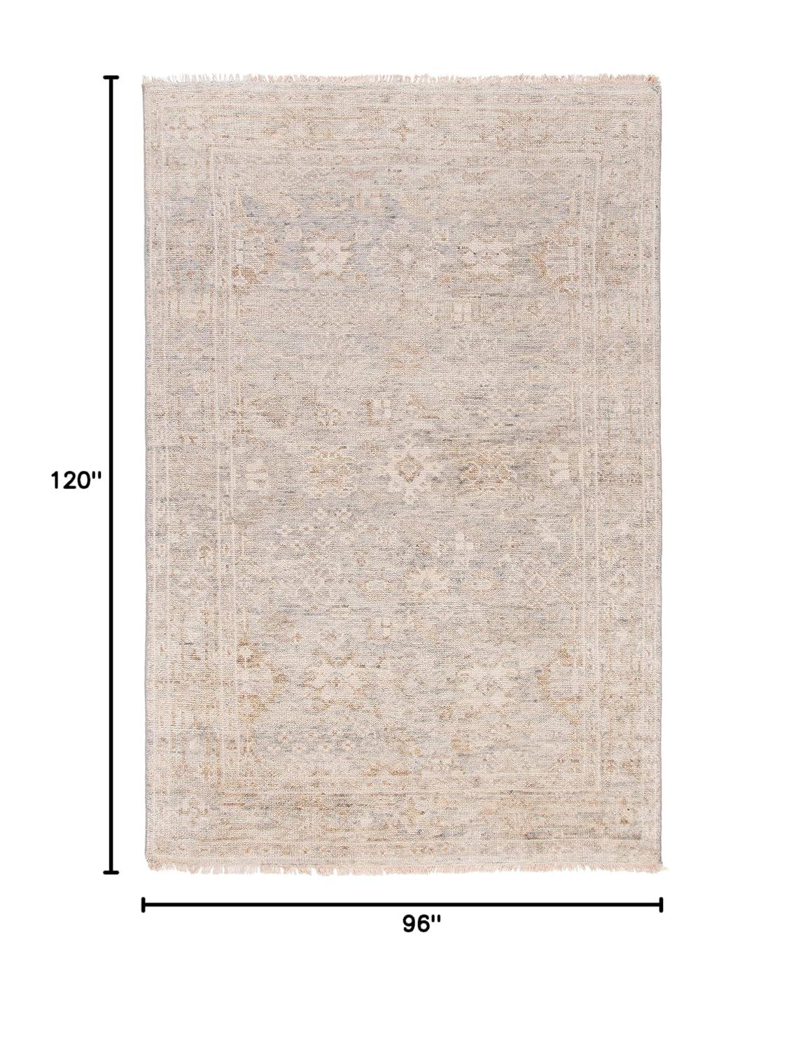 Oriental Hand Knotted Wool Oriental Rug