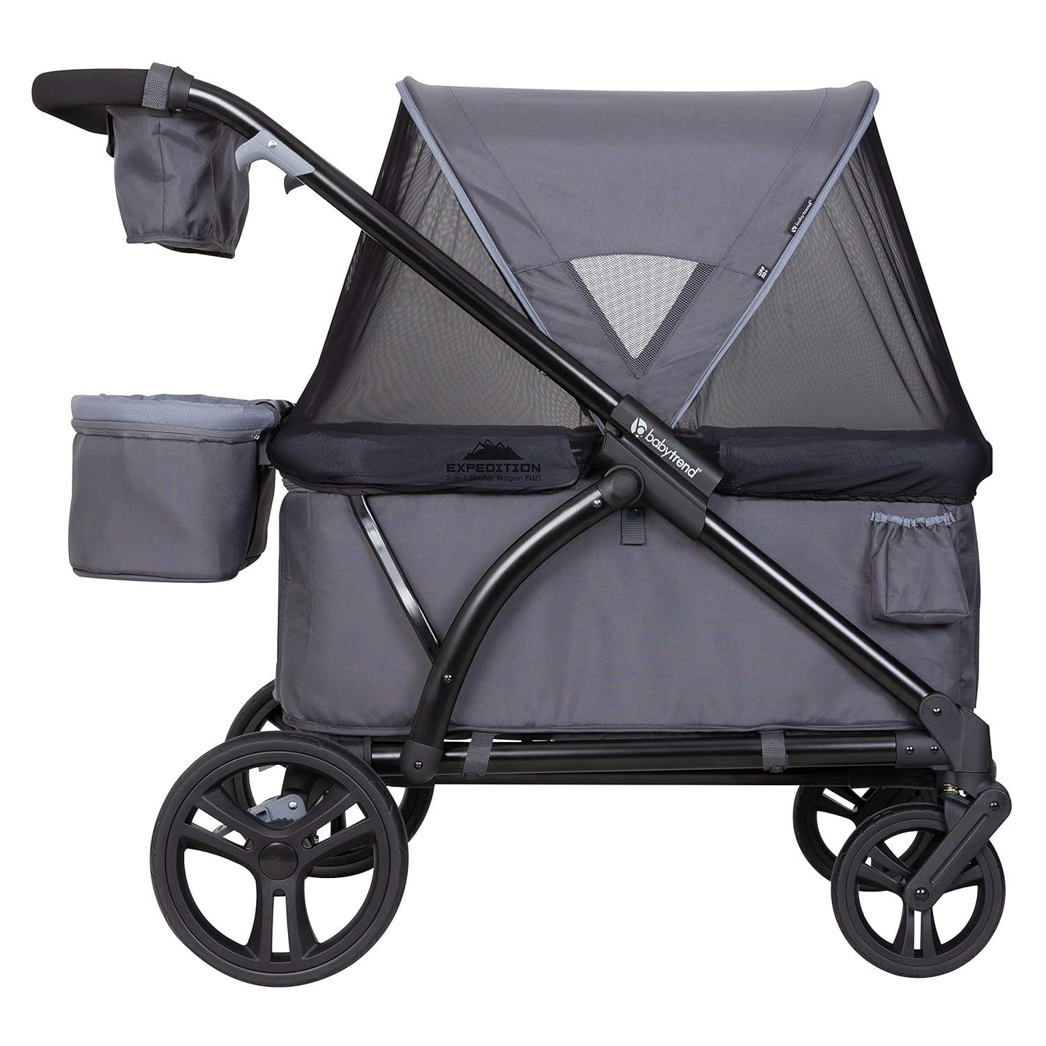 Baby Trend Baby Trend Foldable 4 Wheel Multi-Child Stroller with Storage