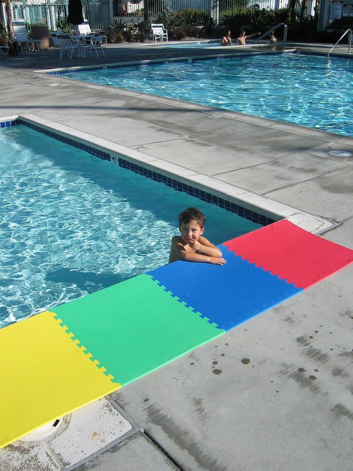 Norsk 24-in W x 24-in L x 0.47-in T Interlocking Foam Gym Floor Tile ( 16-sq ft ) 4 -Pack