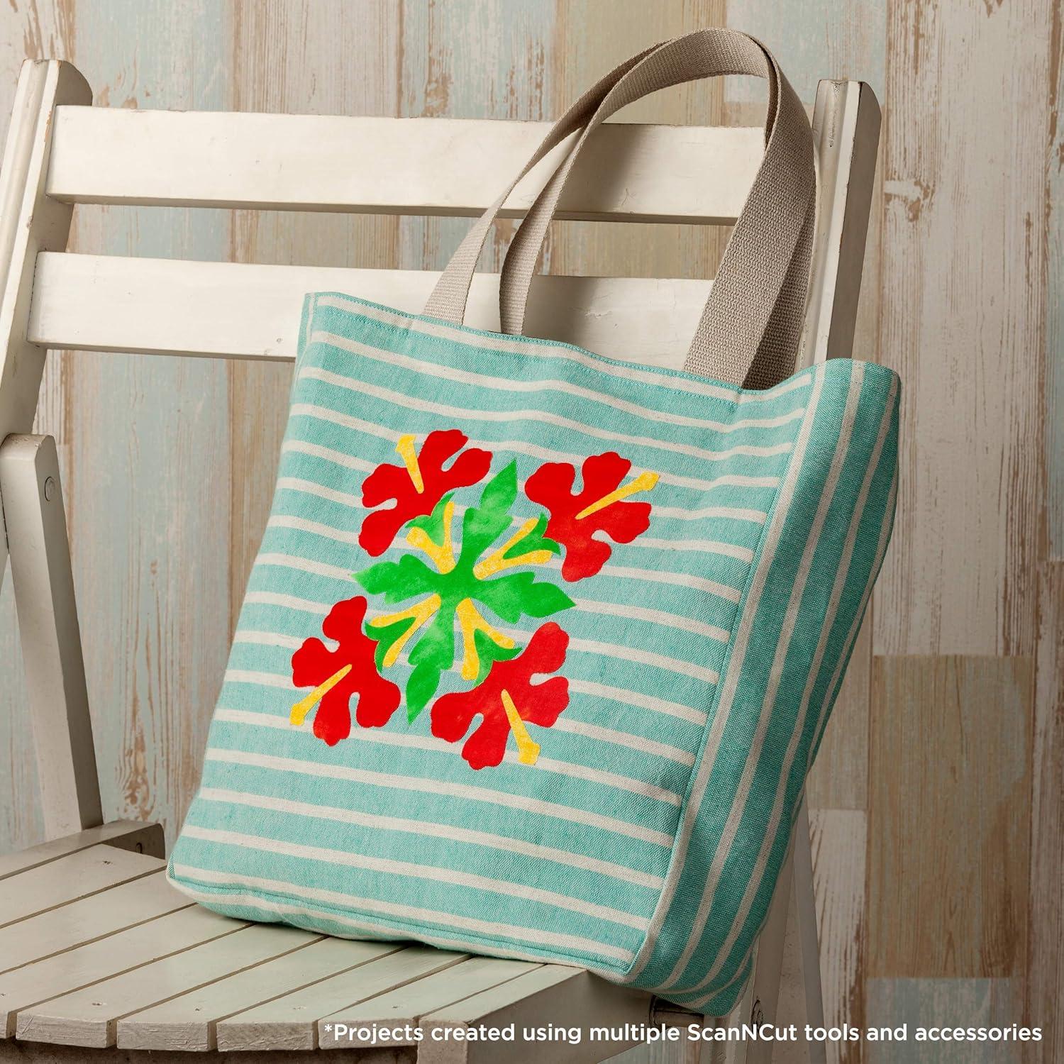 Brother Iron-On Fabric Applique Contact Sheet, 36" x 18.5", White