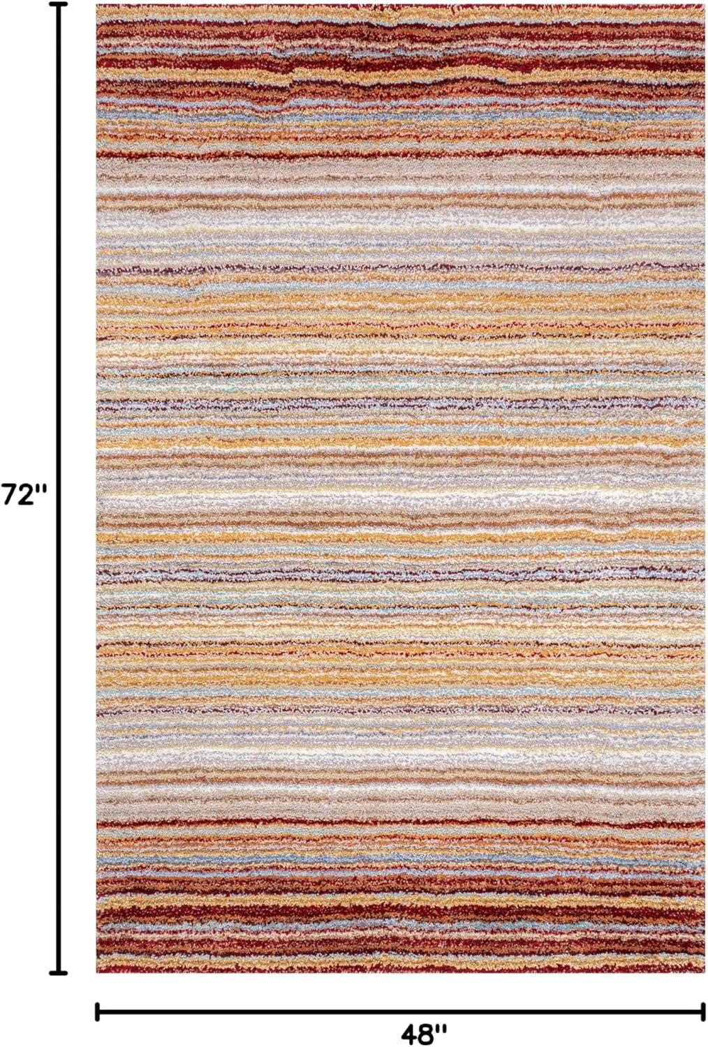 Drey Ombre Shag Area Rug - nuLOOM