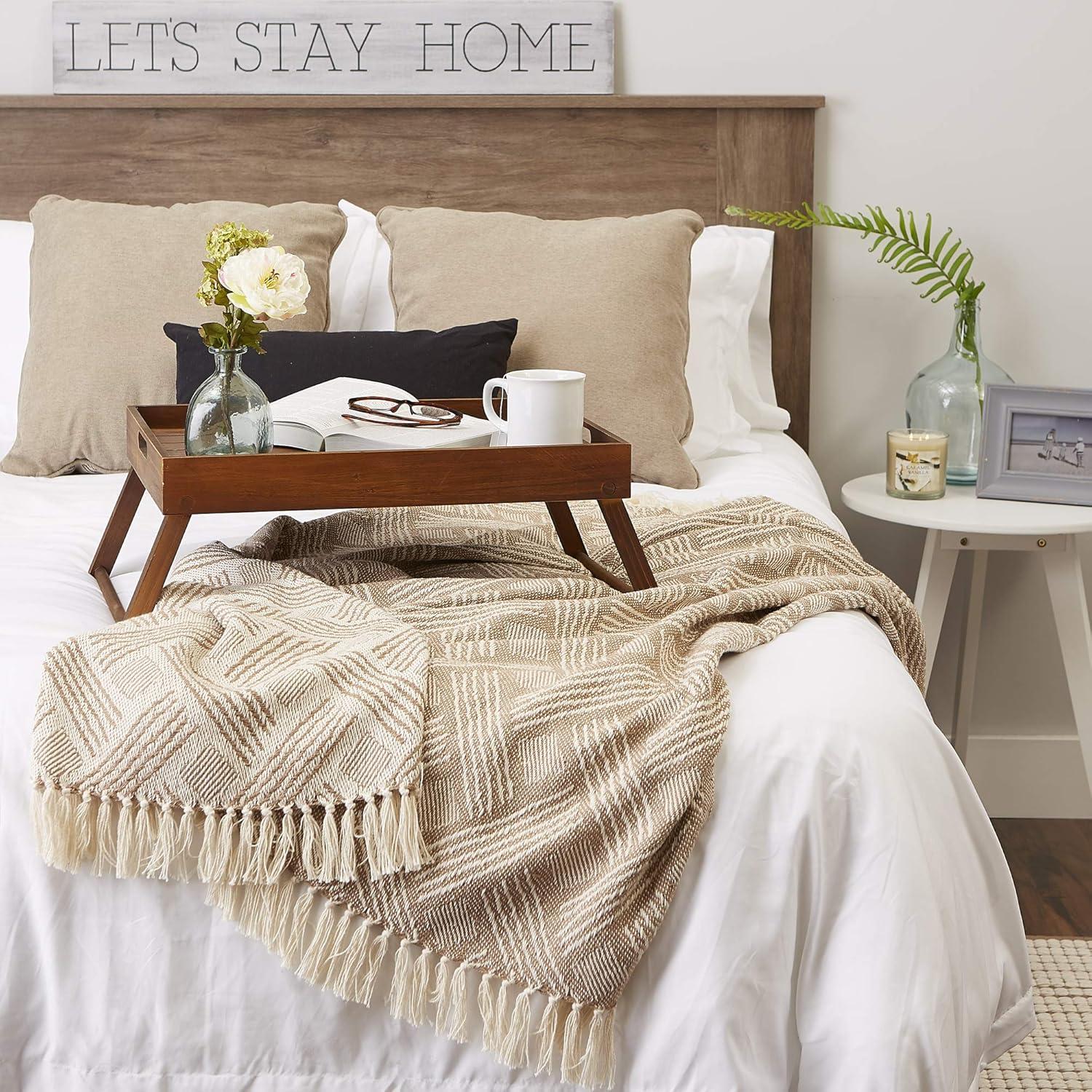 Design Imports Handmade Throw Blanket