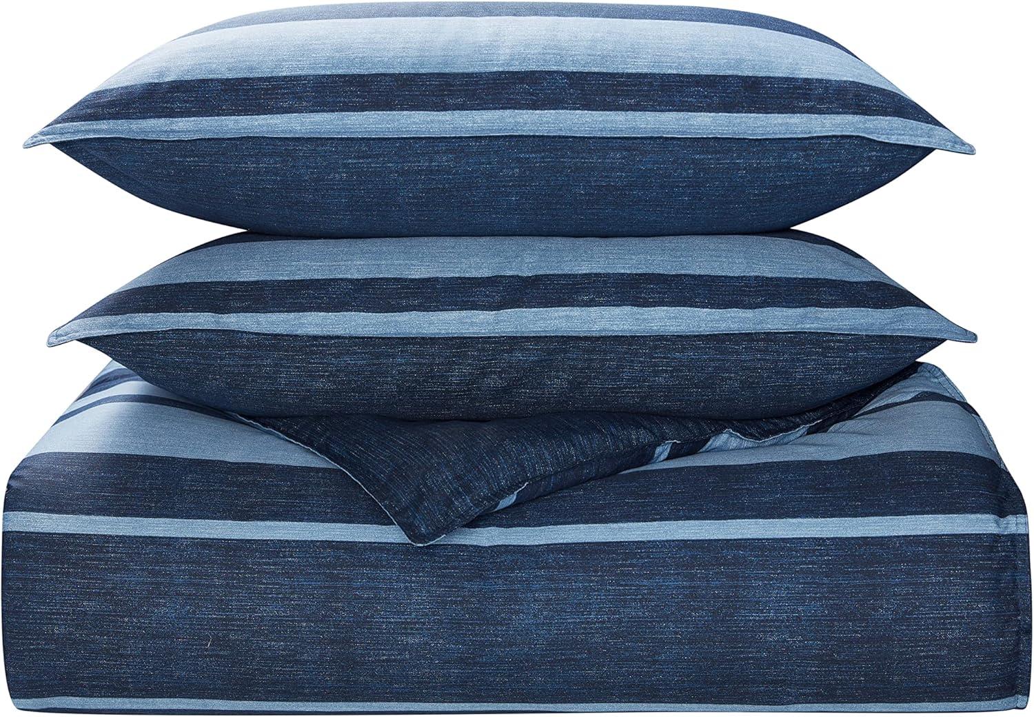 Nautica Nautica Longpoint Navy Reversible Cotton Comforter Set