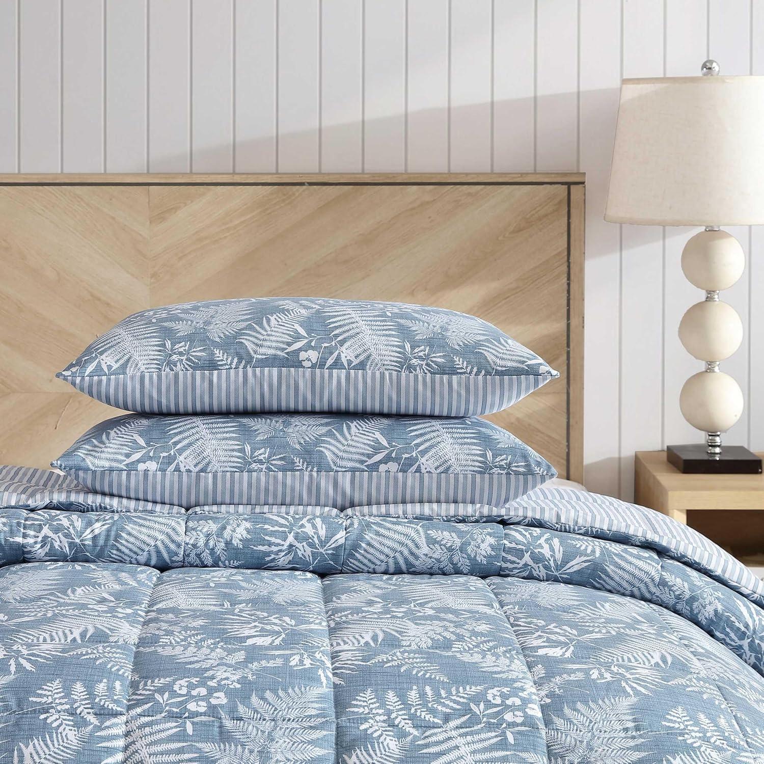 Eddie Bauer Eddie Bauer Fern Garden Blue Reversible Comforter Set