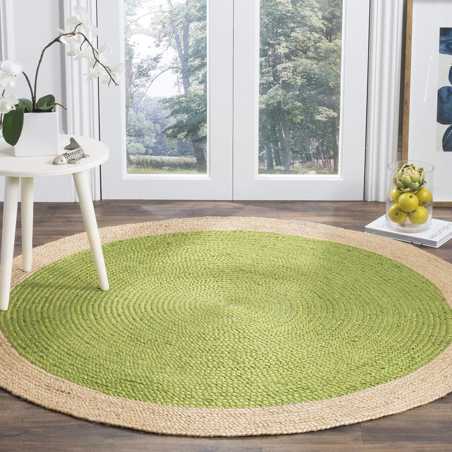 Vicksburg Natural Fiber Hand Woven Jute Solid Color Rug