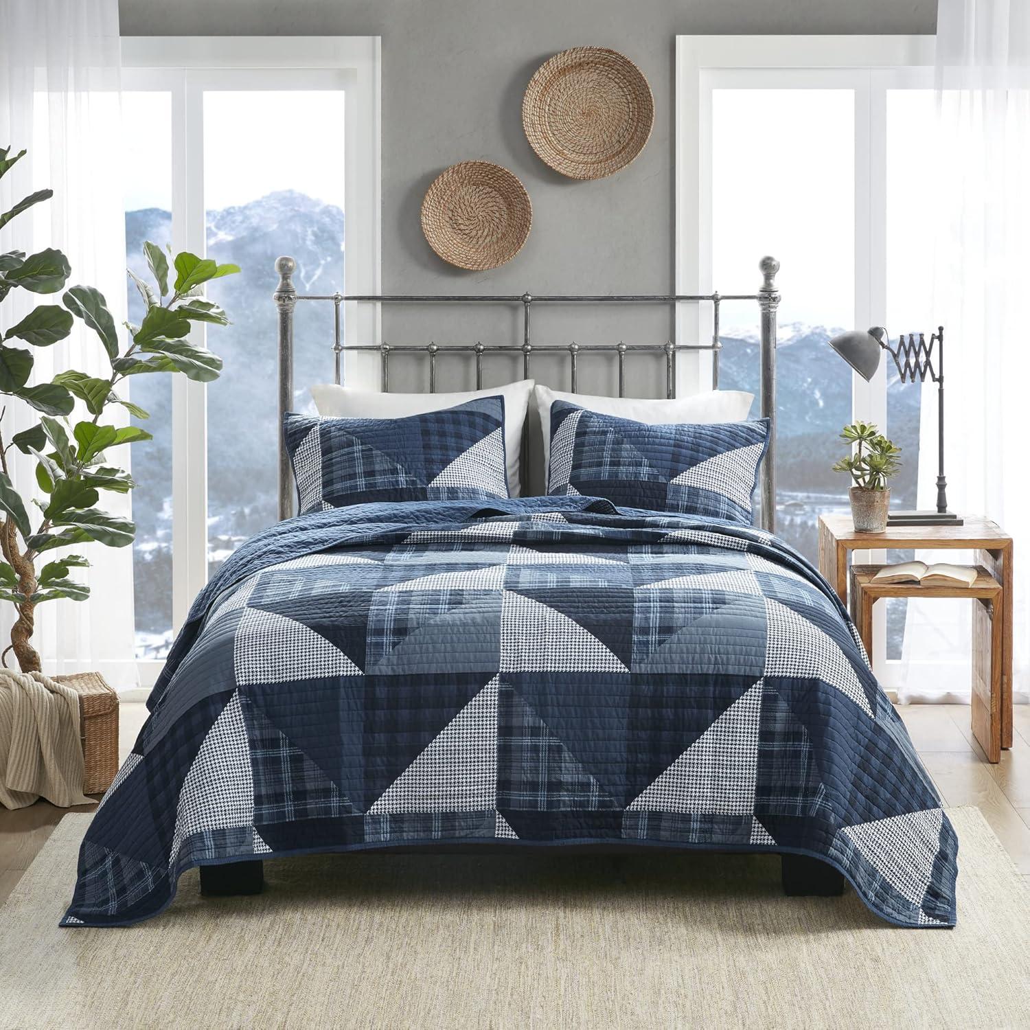 Woolrich Woolrich Olsen 3 Piece Oversized Cotton Quilt Set