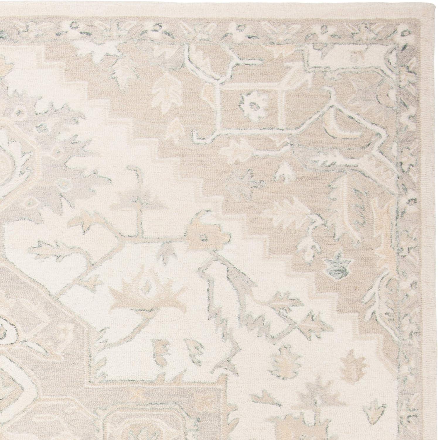 Micro-Loop MLP503 Hand Tufted Indoor Area Rug - Blue/Ivory - 8'x10' - Safavieh