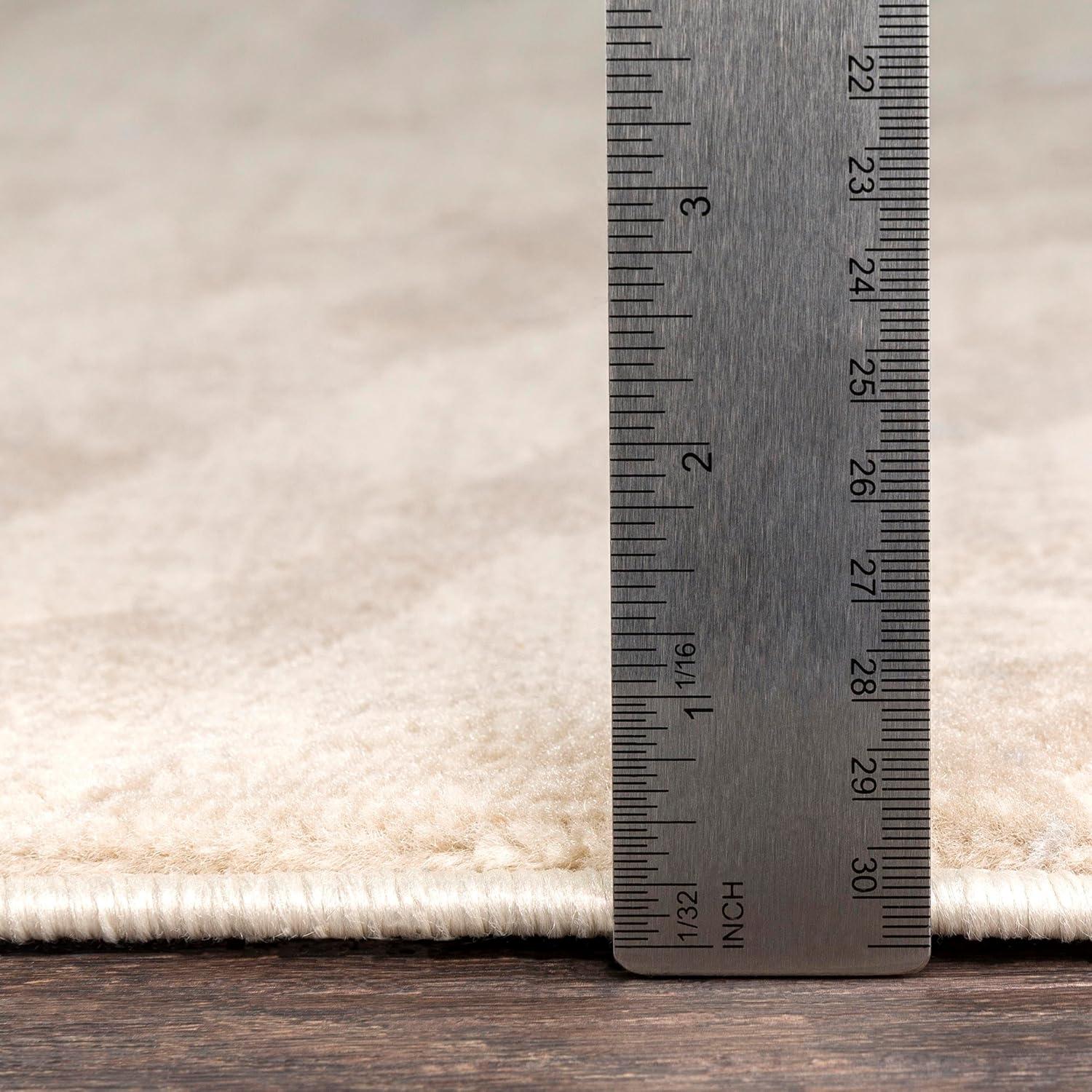 Mark & Day Chambery 3'11"x5'7" Rectangle Woven Indoor Area Rugs Light Gray