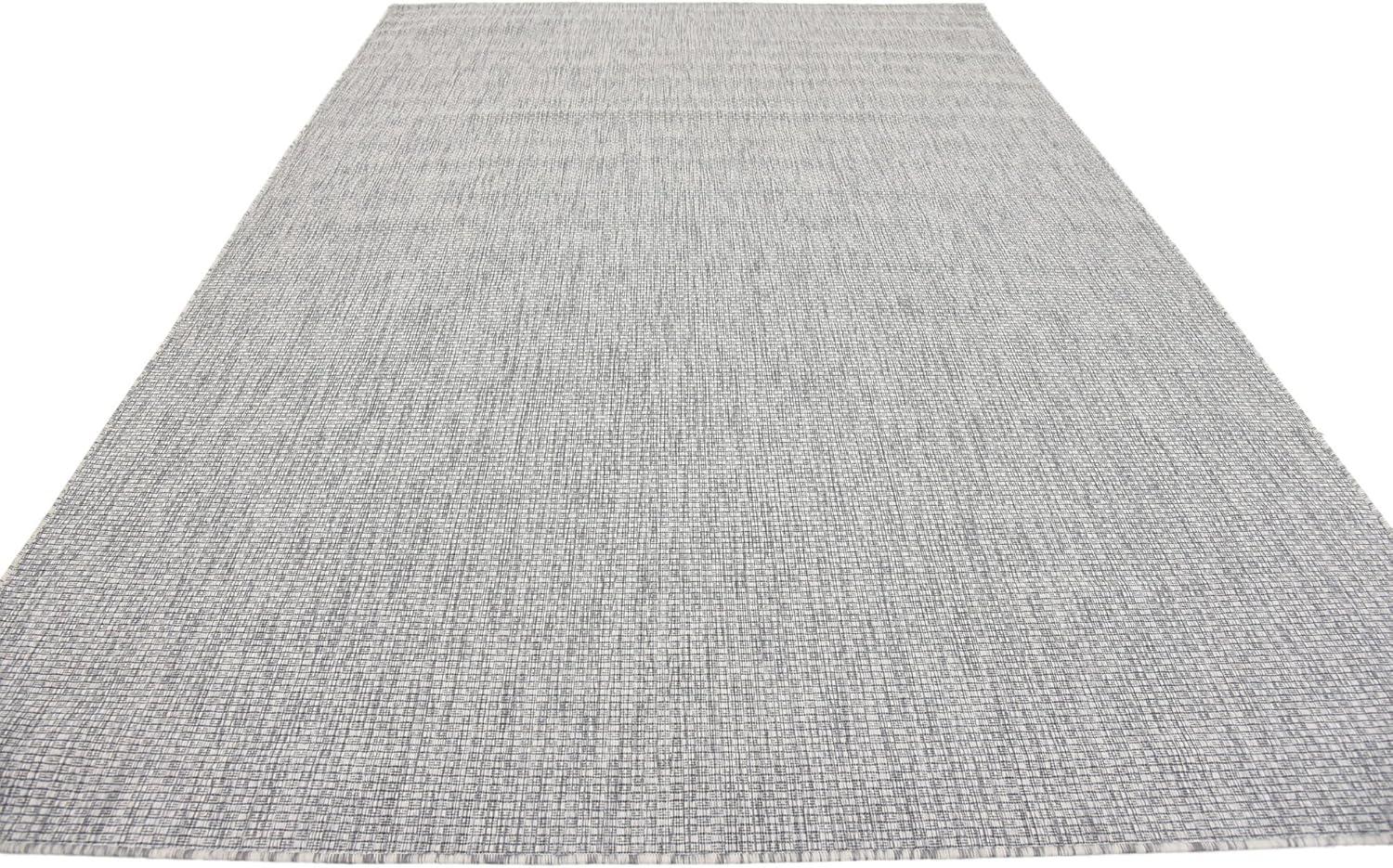 Unique Loom Outdoor Solid Solid Woven Area Rug