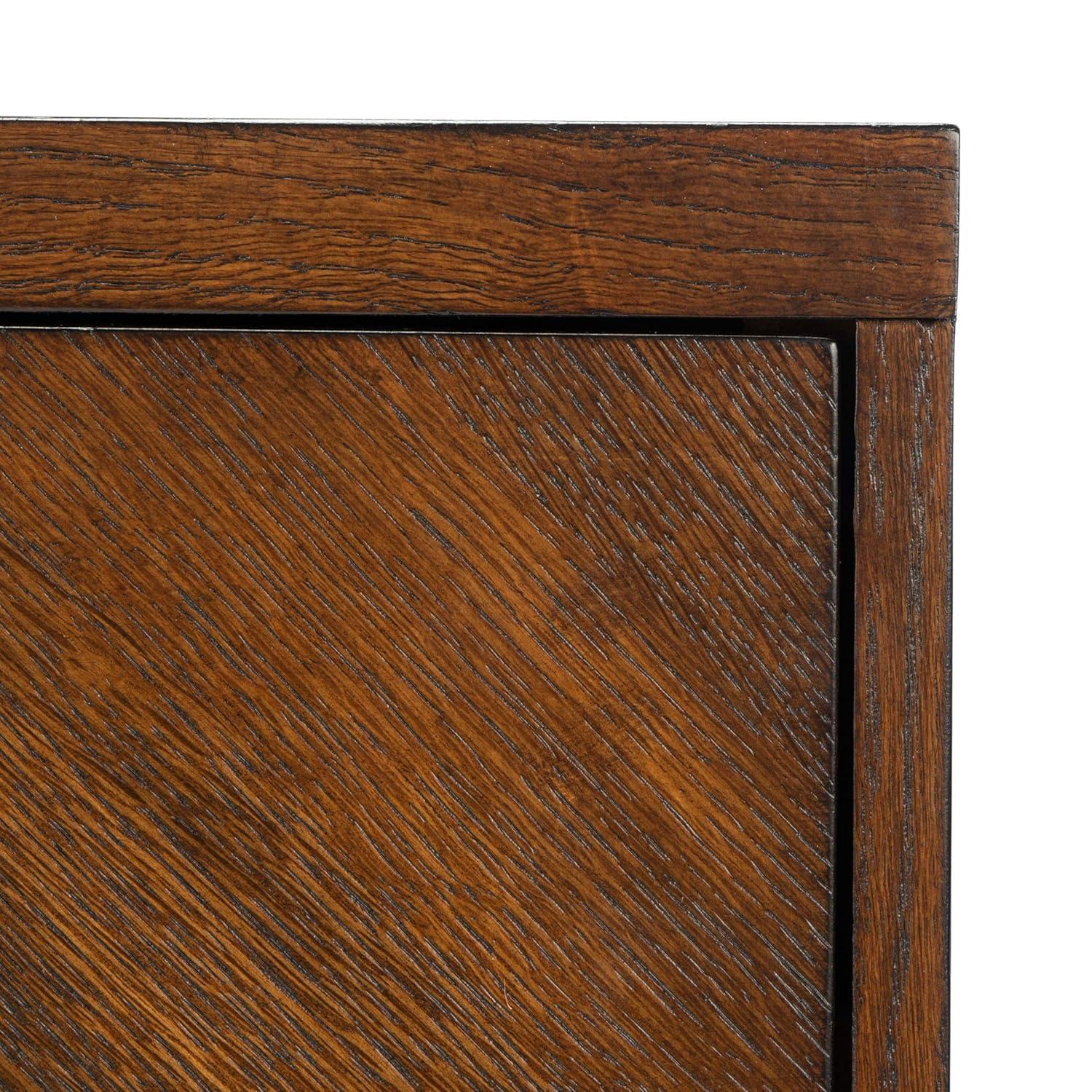 Estelle Nightstand - FOX6262 - Walnut - Safavieh Couture