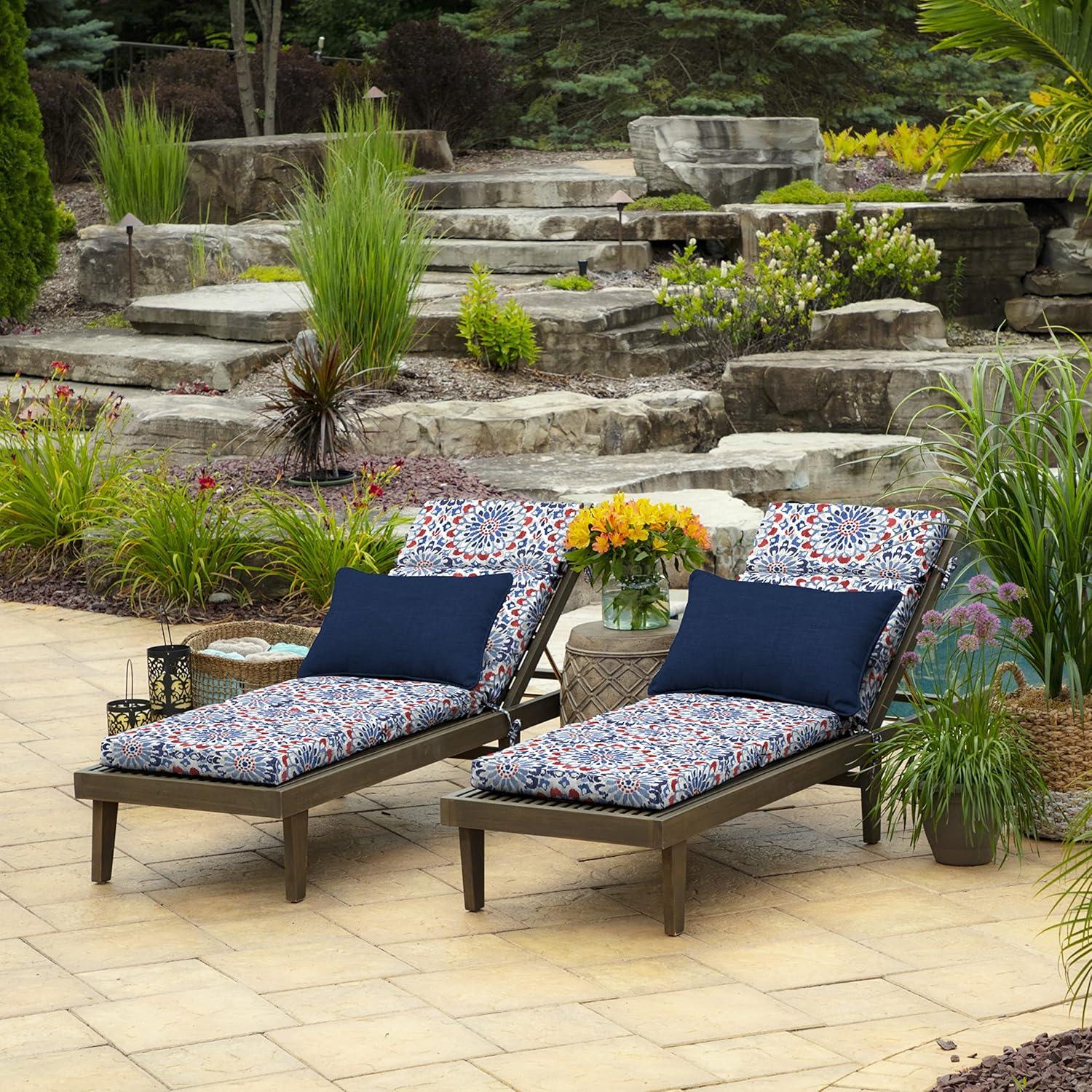 ARDEN Outdoor Chaise Lounge Cushion