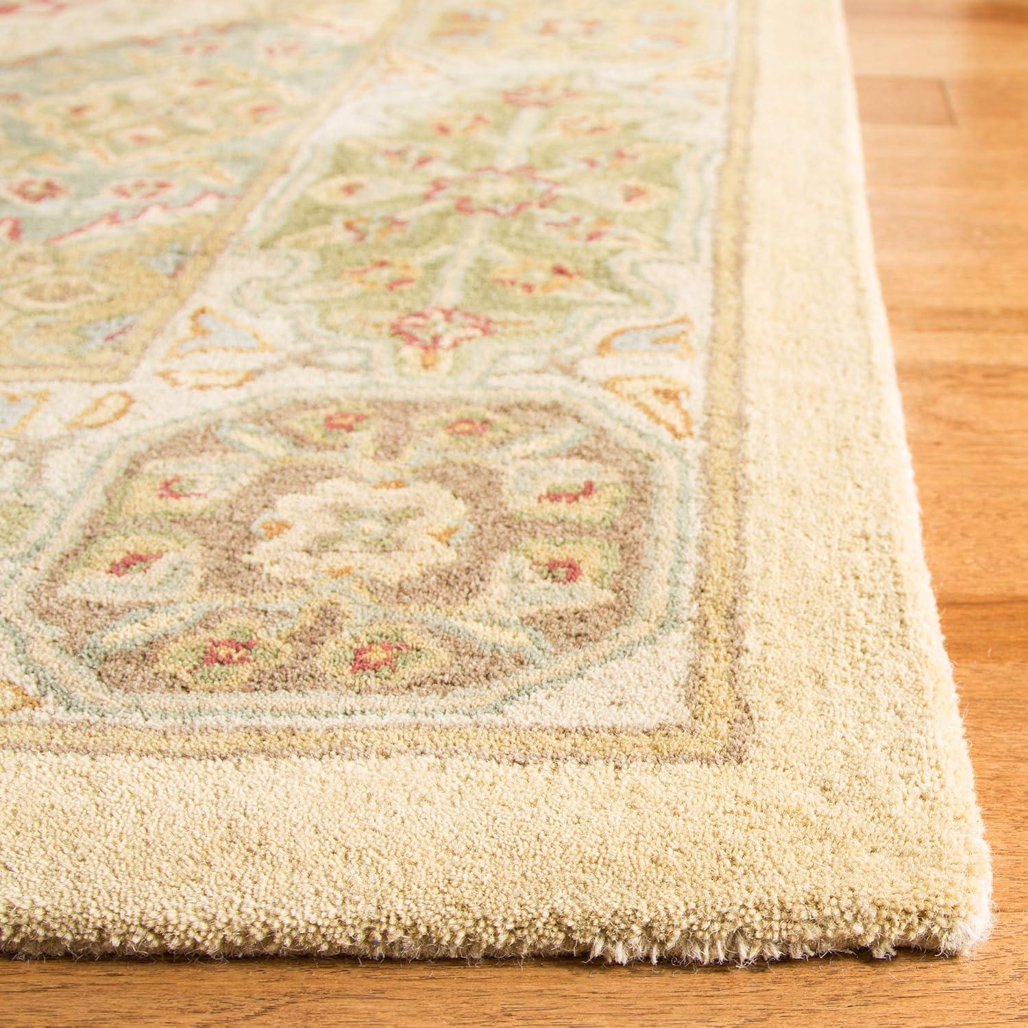 Heritage HG512 Handmade Area Rug - 6'x6' - Multi/Ivory - Safavieh