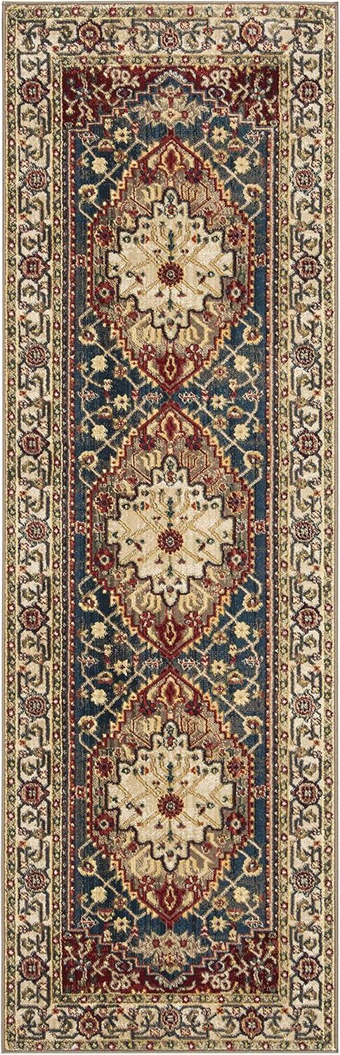 Kashan KSN306 Power Loomed Rugs - Safavieh