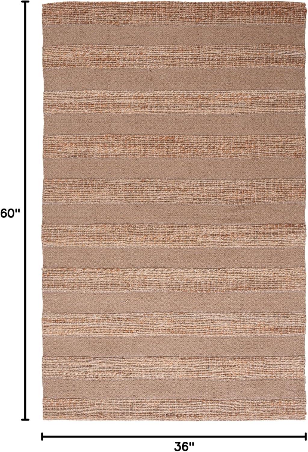 Natural Fiber NFB653 Power Loomed Area Rug  - Safavieh