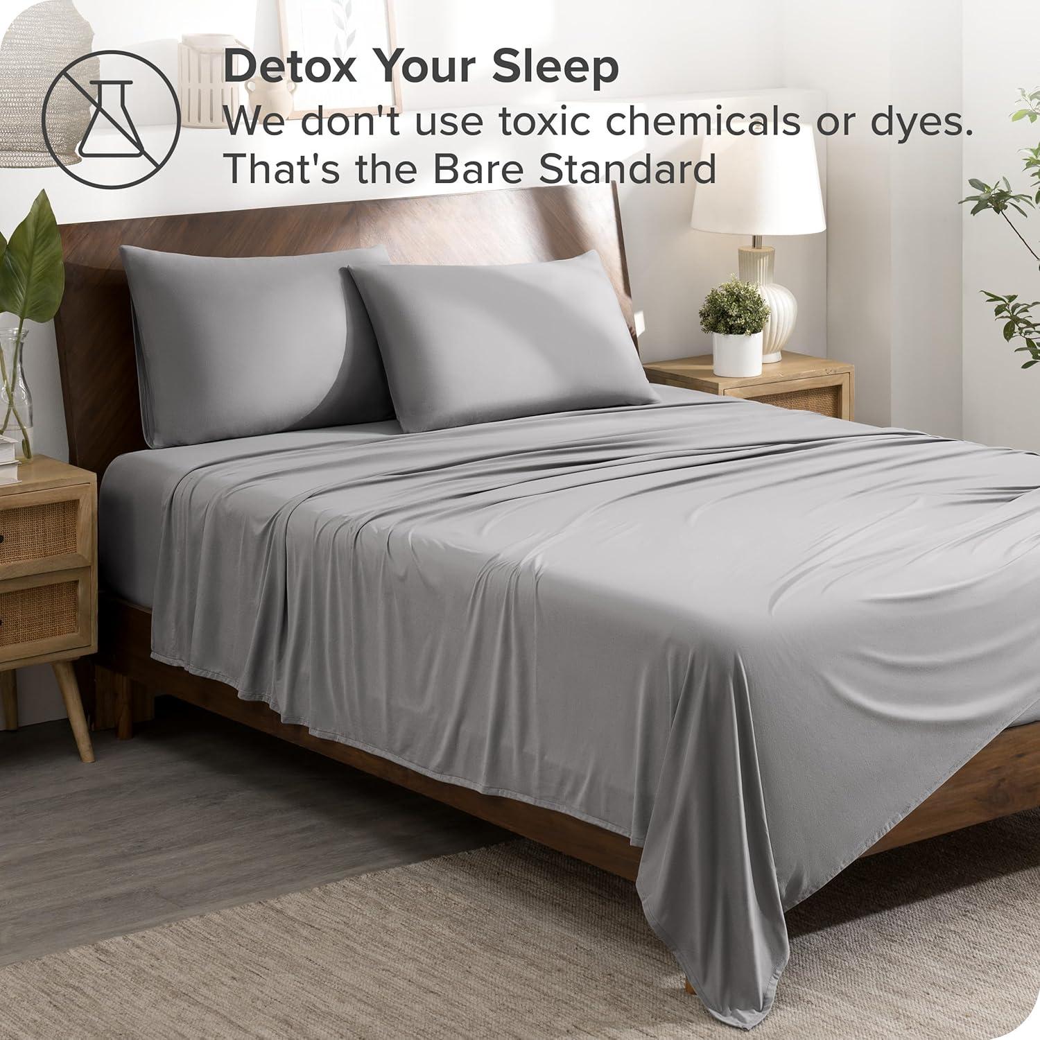 Bare Home Microfiber Stretch Sheet Set