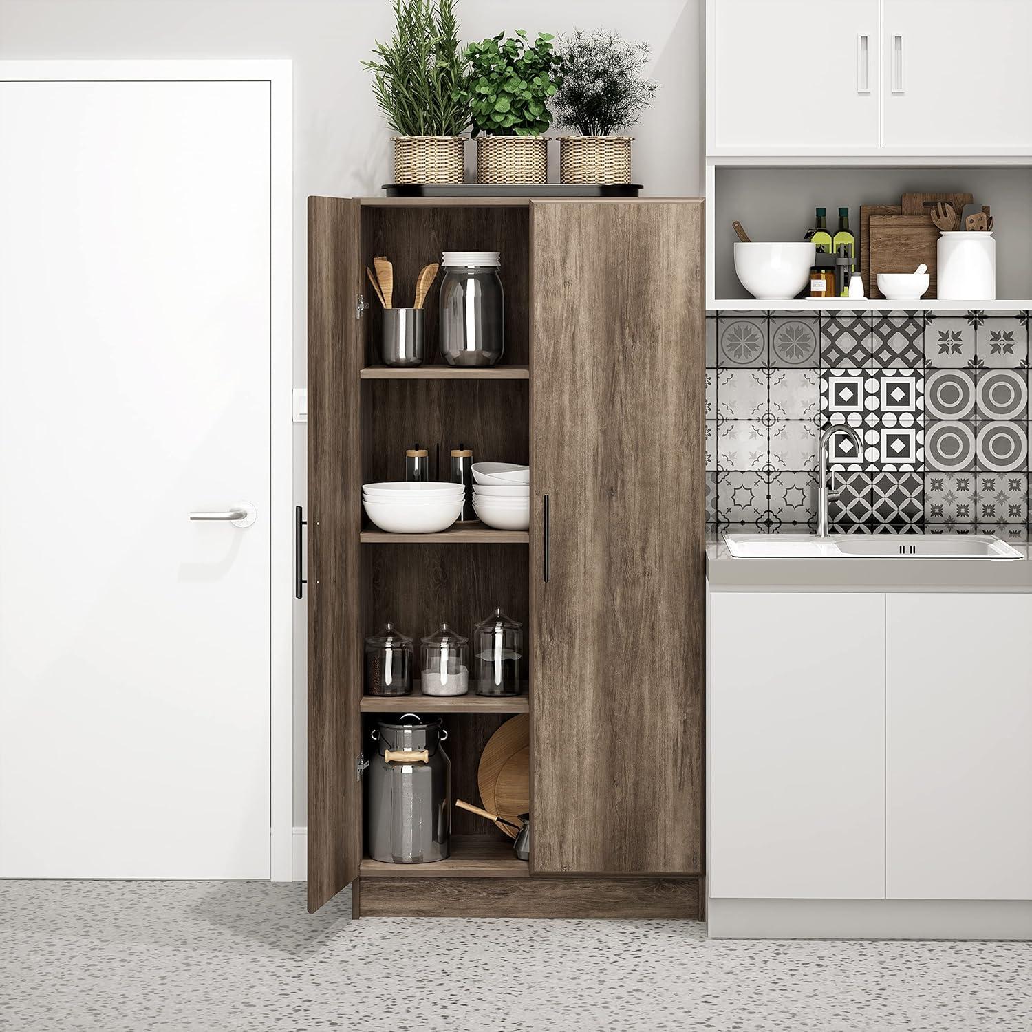 32" Elite Storage Cabinet Light Gray - Prepac