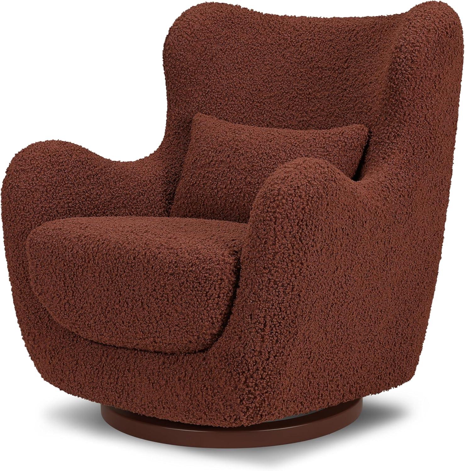 Solstice Swivel Glider in Boucle