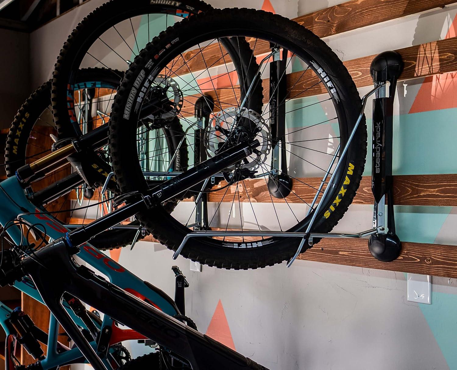 Bike Racks - Mountain Bike Rack - Wall Mounted Bike Rack Storage