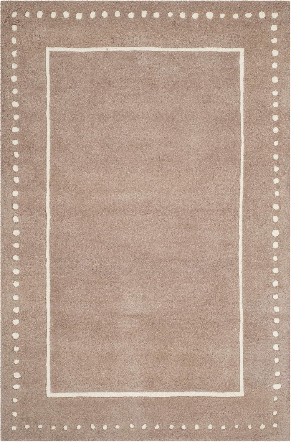 Bella BEL151 Hand Tufted Area Rug - Beige/Ivory - 3'x5' - Safavieh..