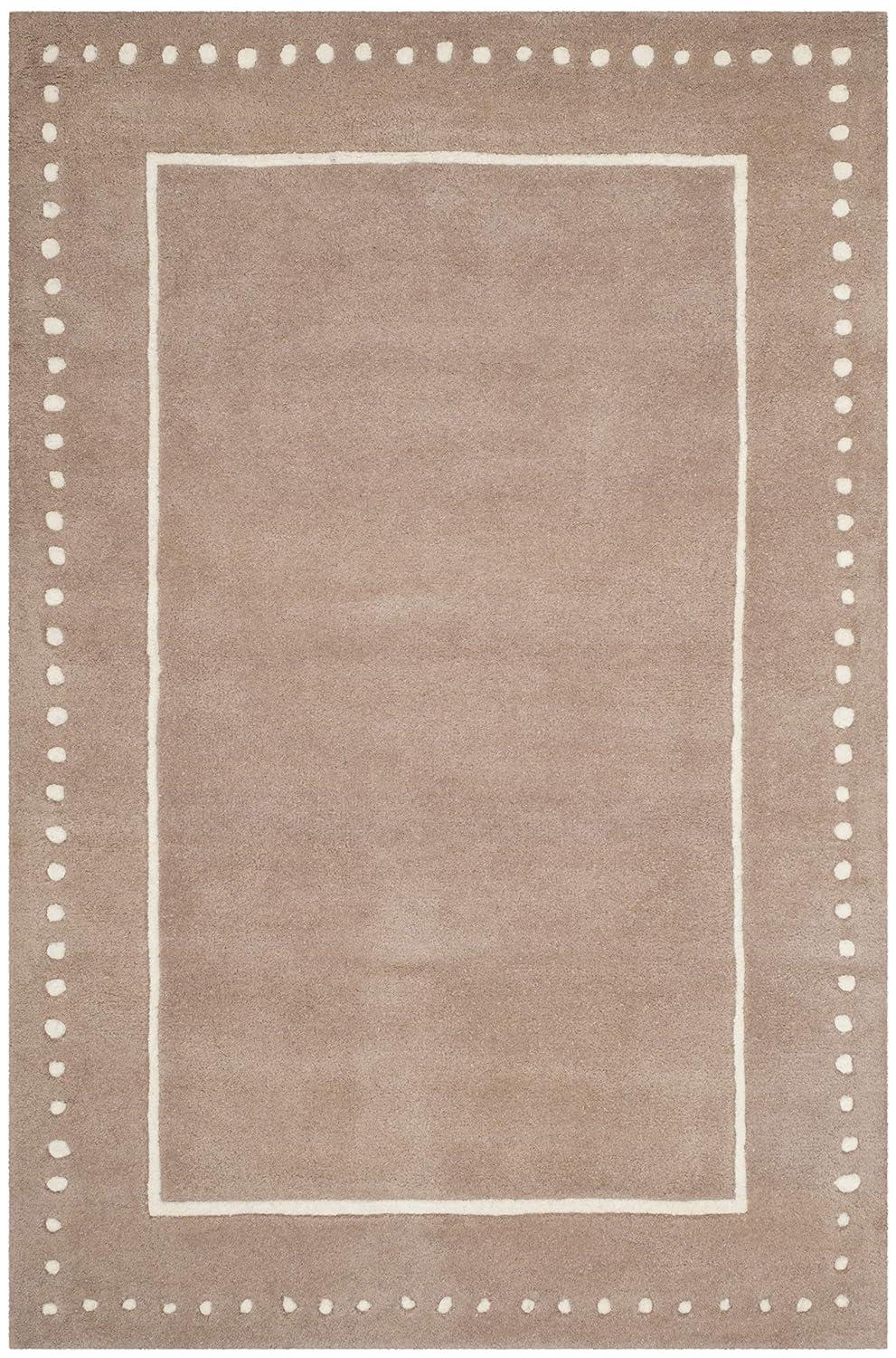 Bella BEL151 Hand Tufted Area Rug - Beige/Ivory - 3'x5' - Safavieh..