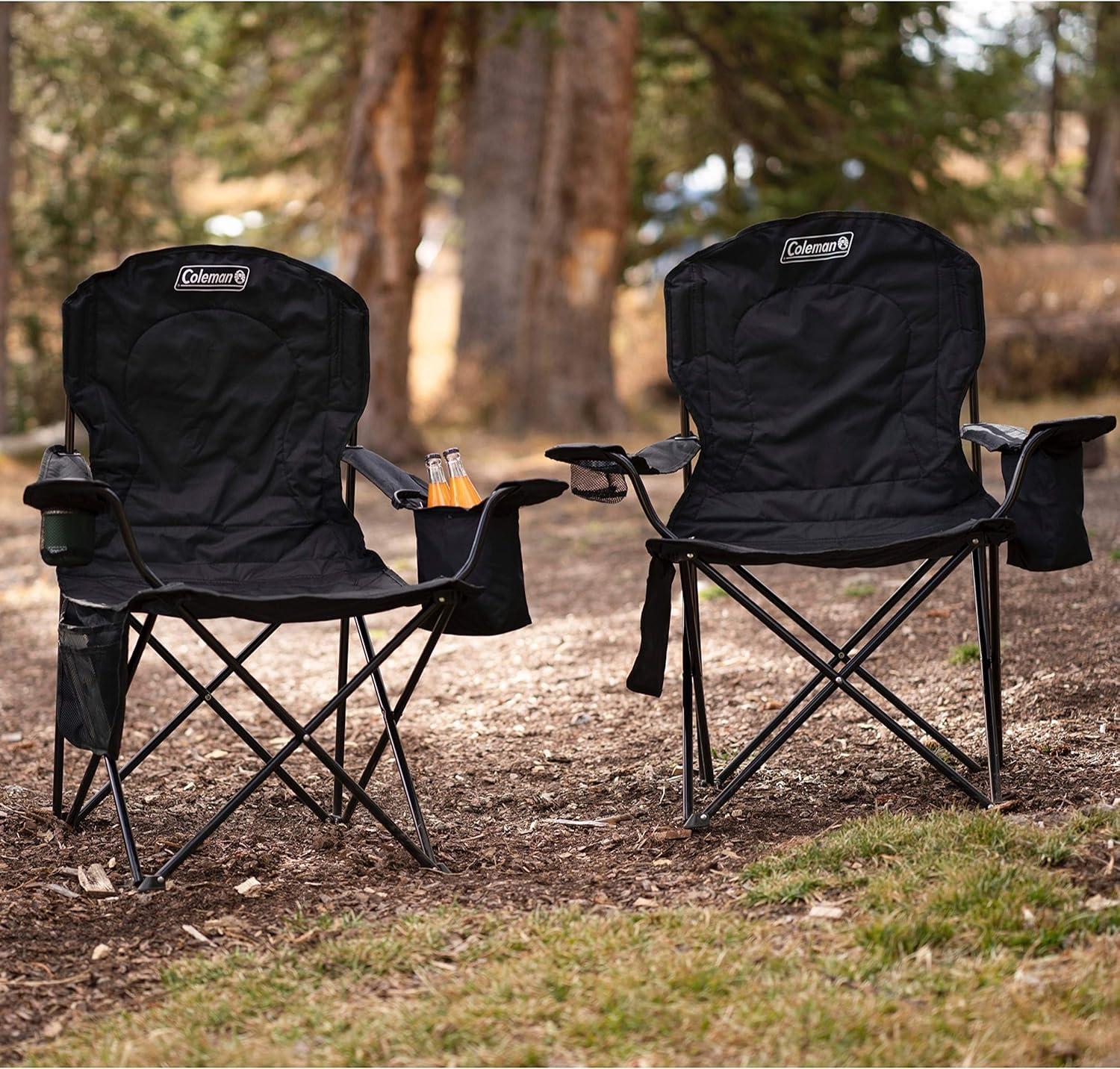 Coleman Cooler Quad Chair