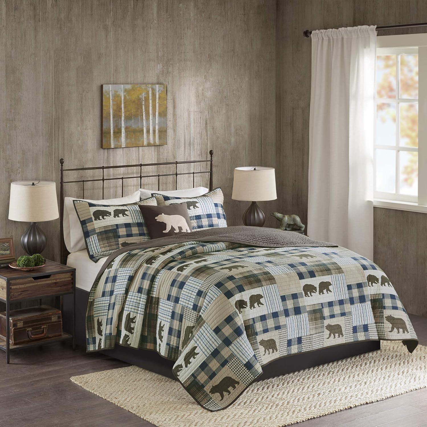 Woolrich Falls Oversized 4 Piece Quilt Set