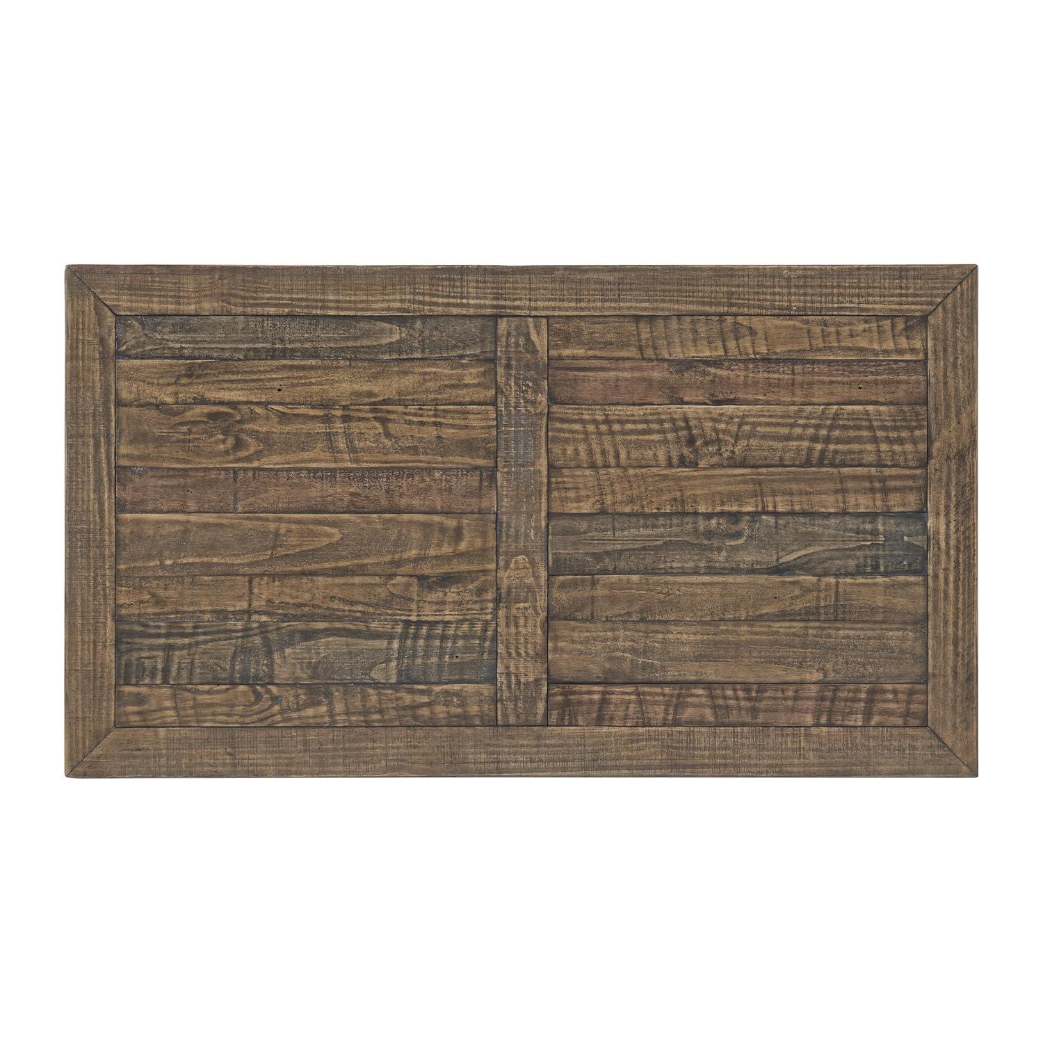 Martin Svensson Home Napa Pedestal Coffee Table, Reclaimed Natural