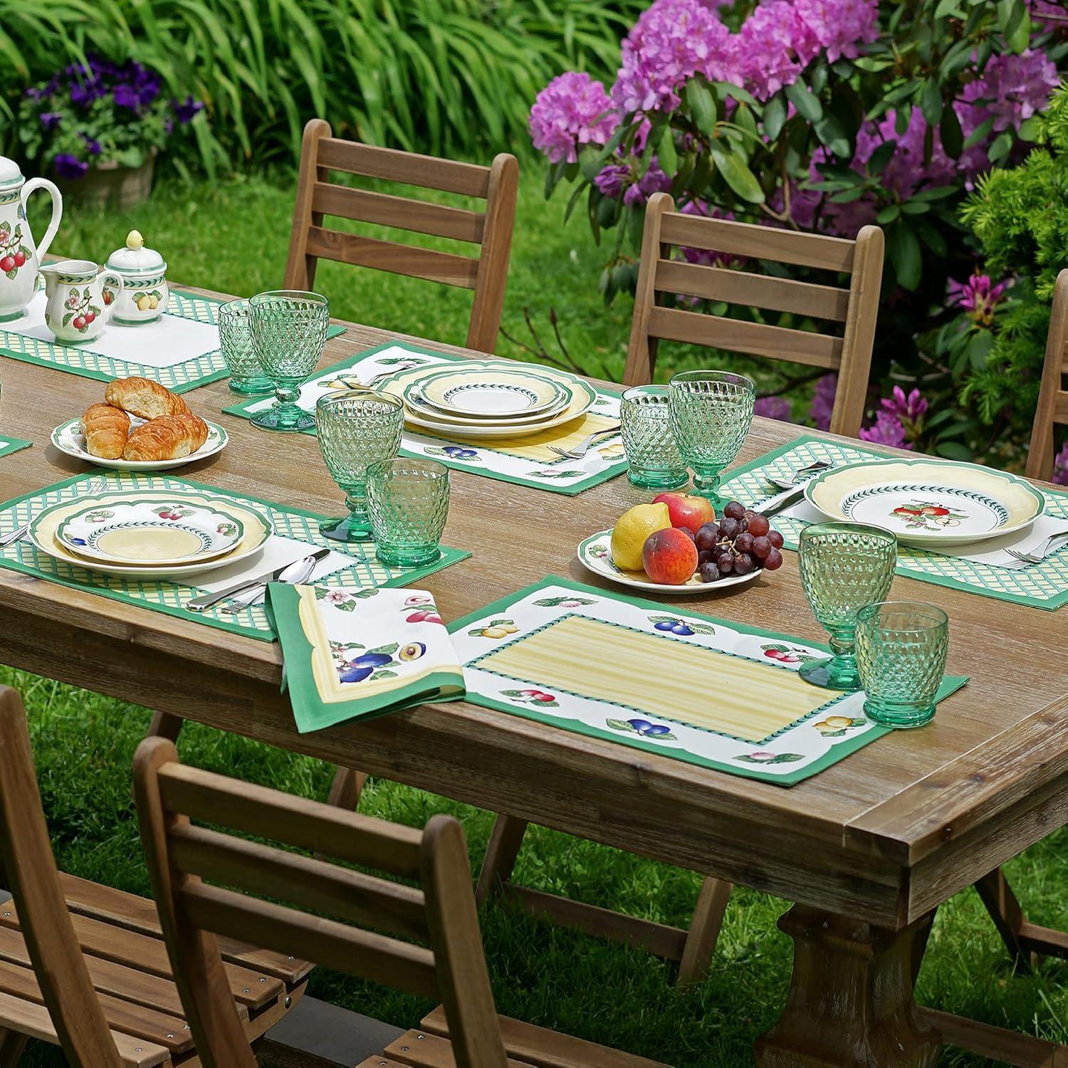 French Garden 20" Cotton Placemat