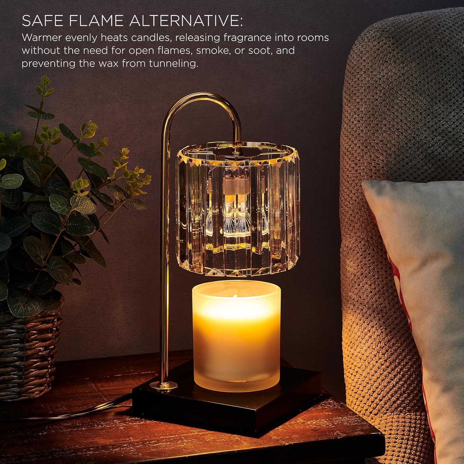 Mikasa 13.8 in. Electric Tabletop Candle Warmer Lamp