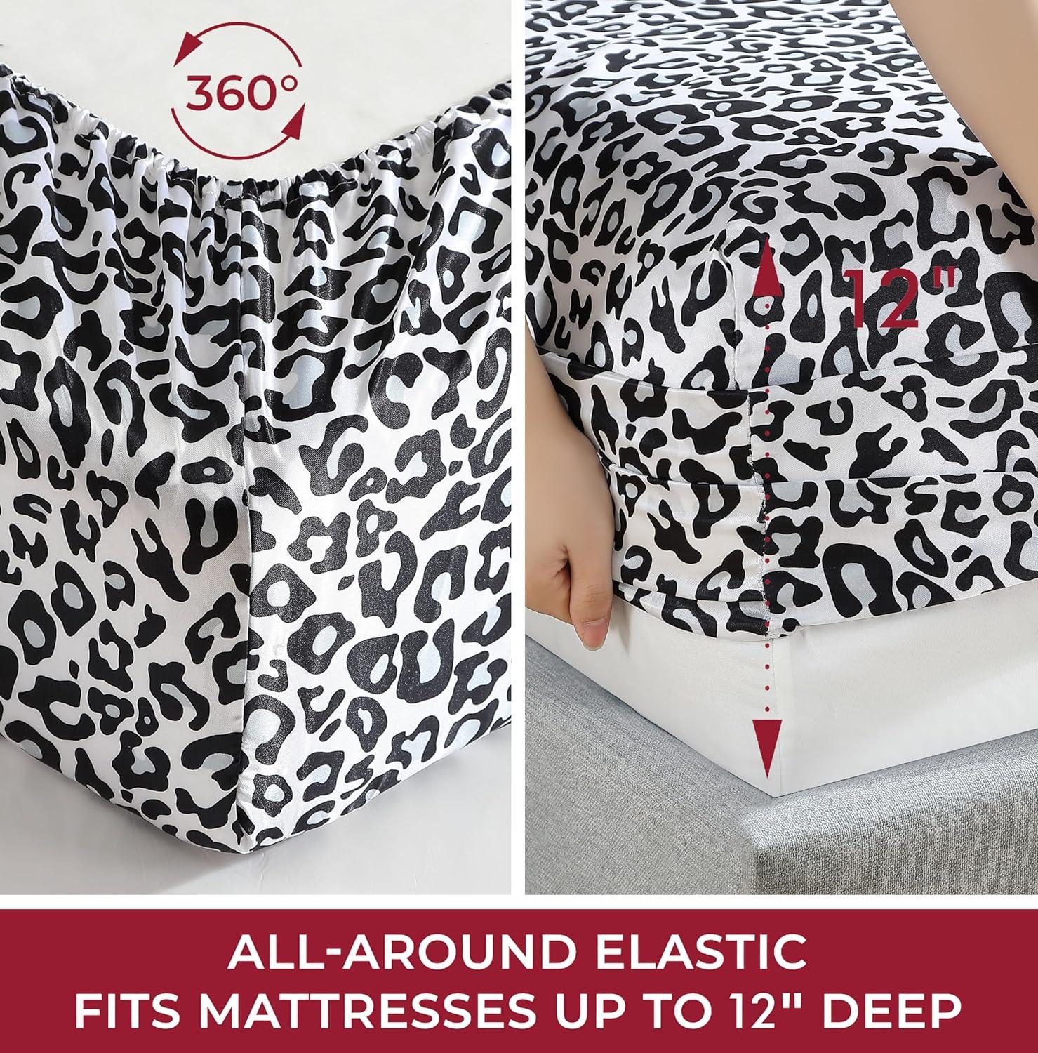 Beatrice Home Fashions Satin Sheet Set