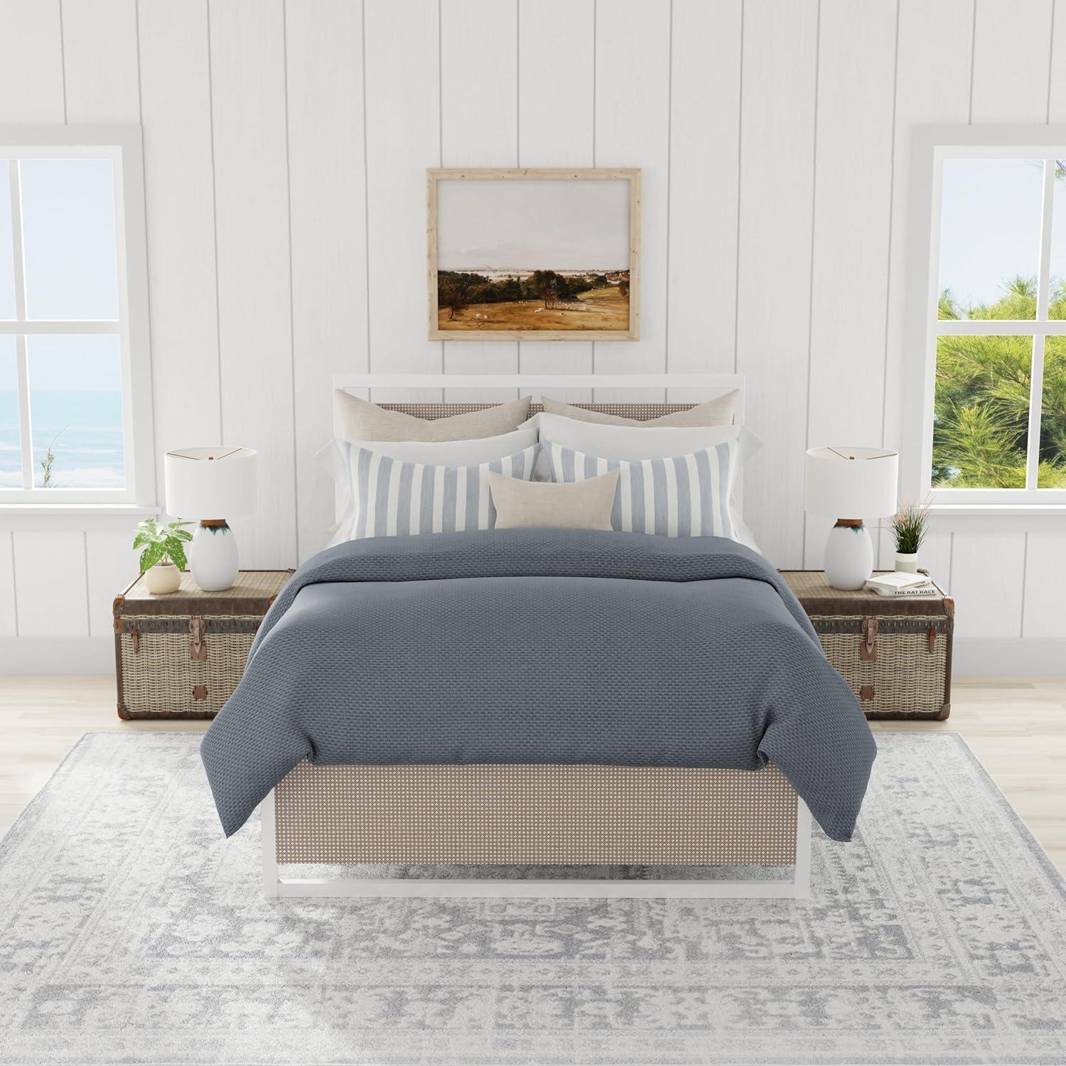 Rugs America Gallagher GL55G Canvas Sundara Vintage Transitional Gray Area Rug for Dining Room Rug Neutral Rug Living Room Rug Kitchen, 2'6"x8'