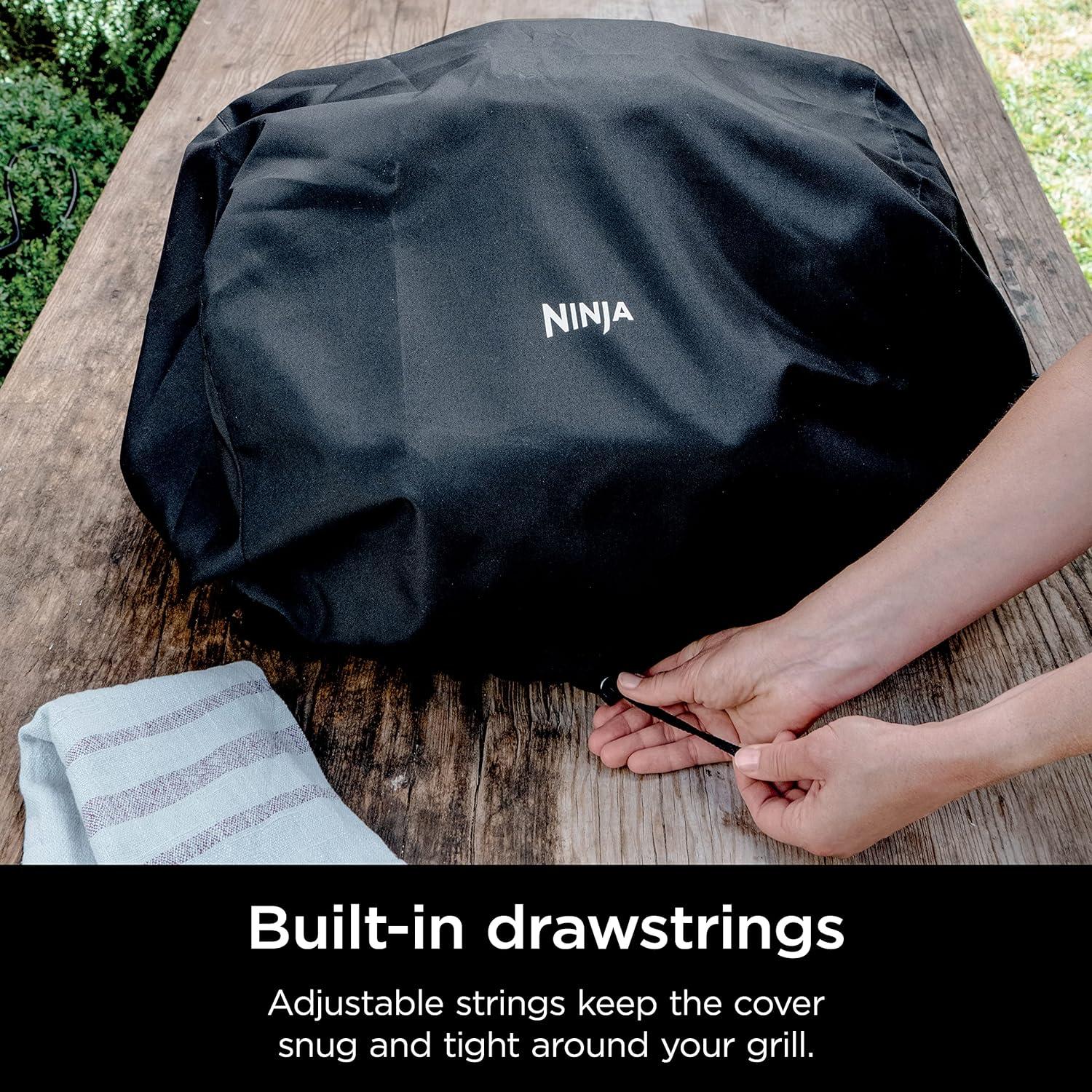 1 Pc, Ninja Woodfire Black Grill Cover For Og700