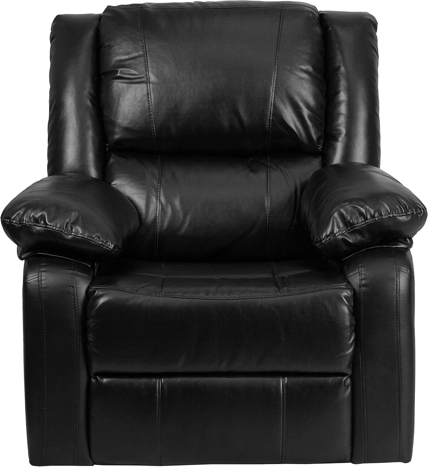 Flash Furniture Harmony Series Black LeatherSoft Recliner