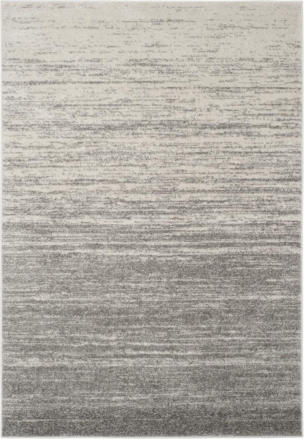 Adirondack ADR113 Machine Made Indoor Area Rug - Light Grey/Grey - 4'x6' - Safavieh