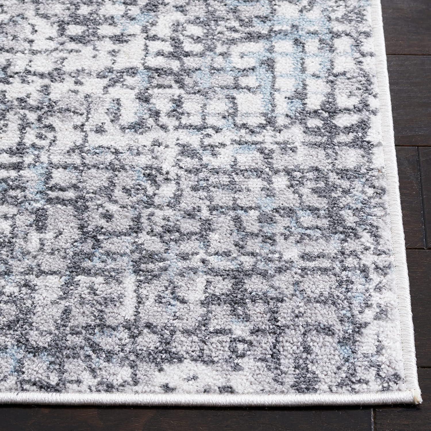Toscana TOS672 Power Loomed Area Rug - Ivory/Grey - 8'x10' - Safavieh.