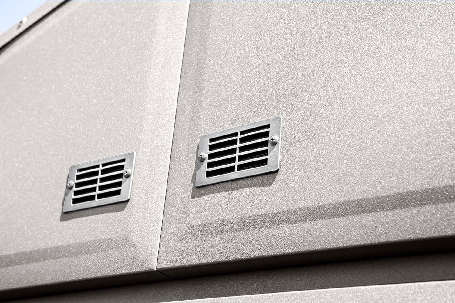 Elite 14 ft. W x 14 ft. D Metal Storage Shed