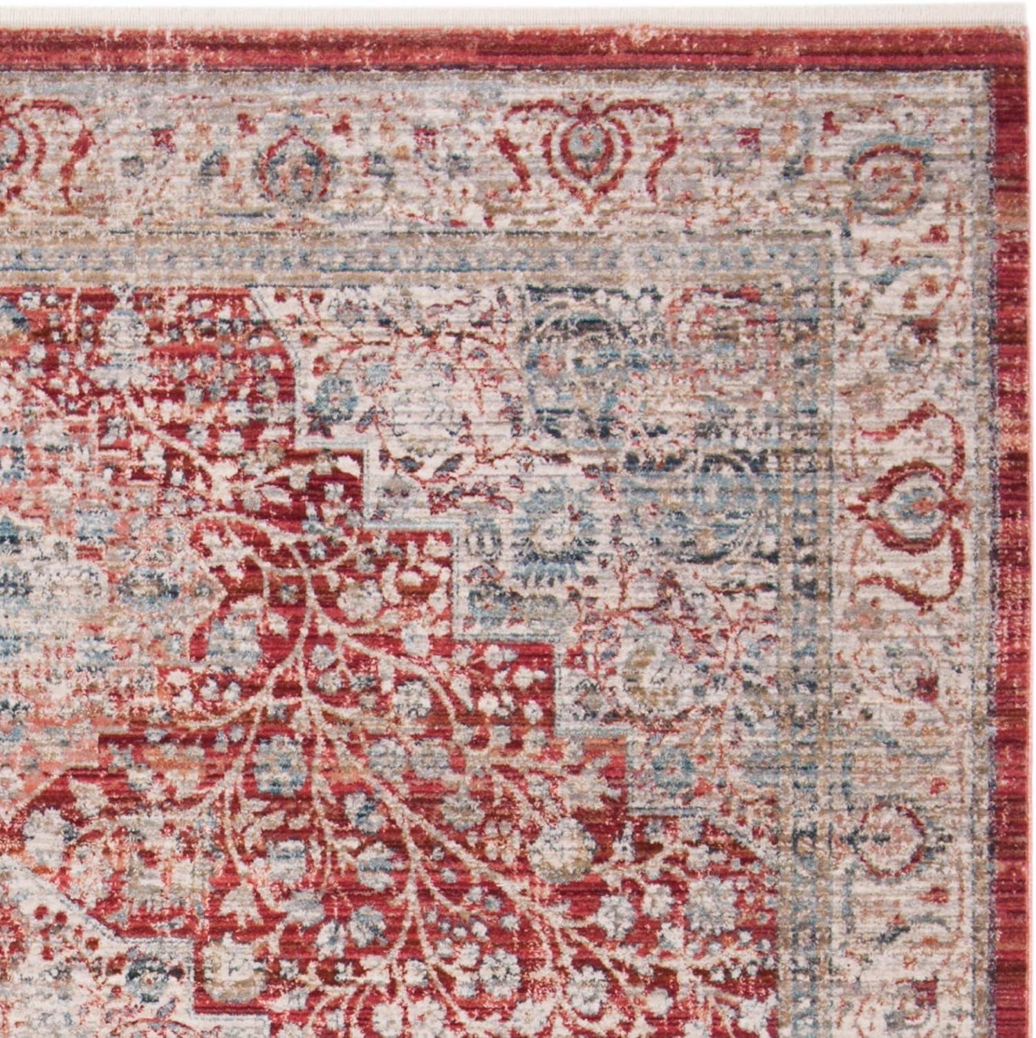 Kenitra KRA672 Power Loomed Area Rug - Blue/Ivory - 8'x10' - Safavieh.