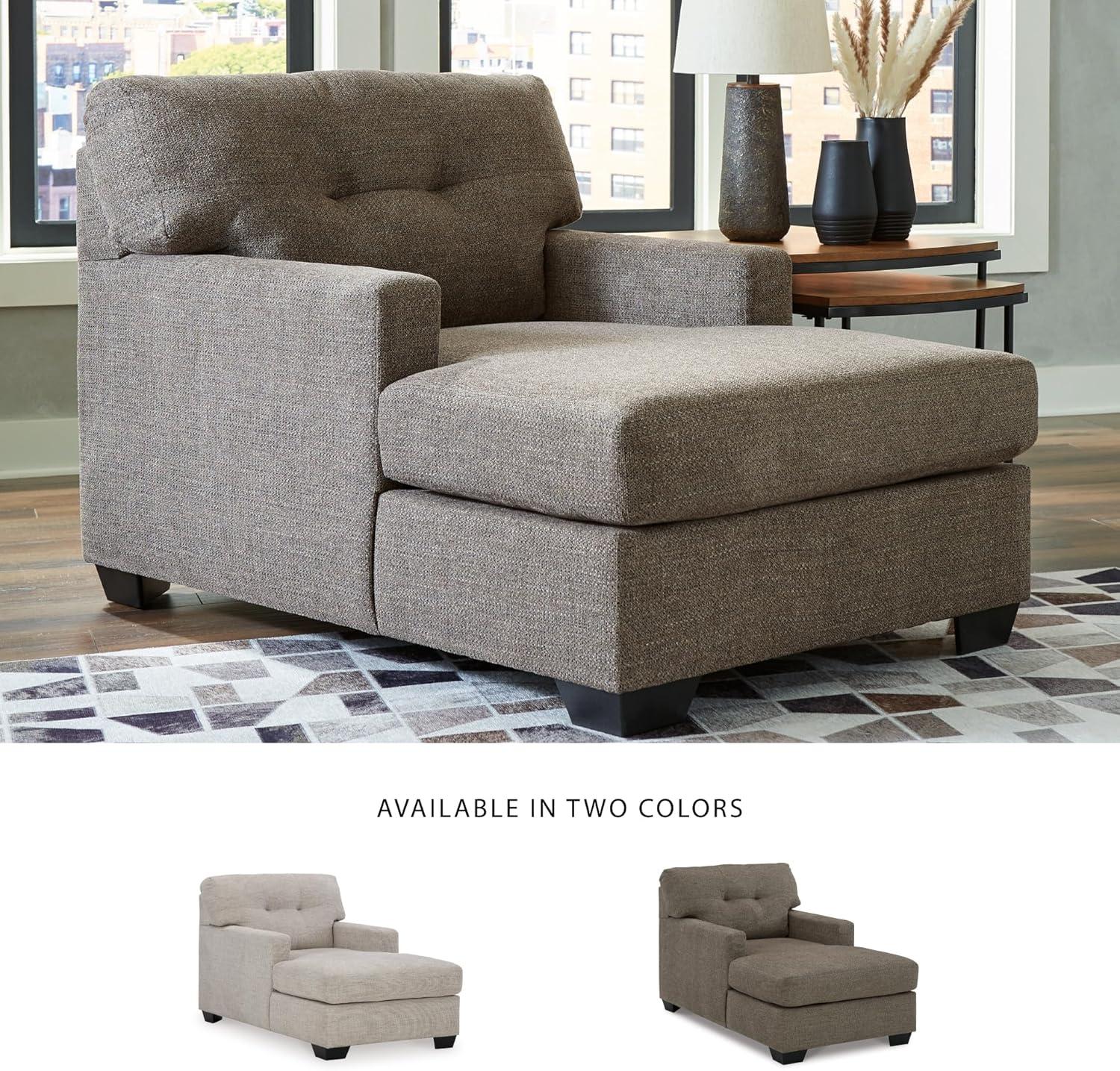 Signature Design by Ashley Mahoney Chocolate Chaise