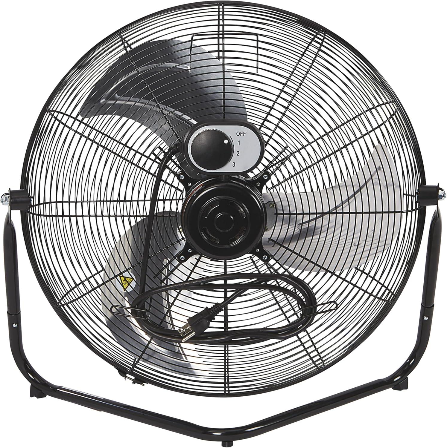 Ironton High-Velocity Indoor Floor Fan, 20in., 3600 CFM, 120 Volts