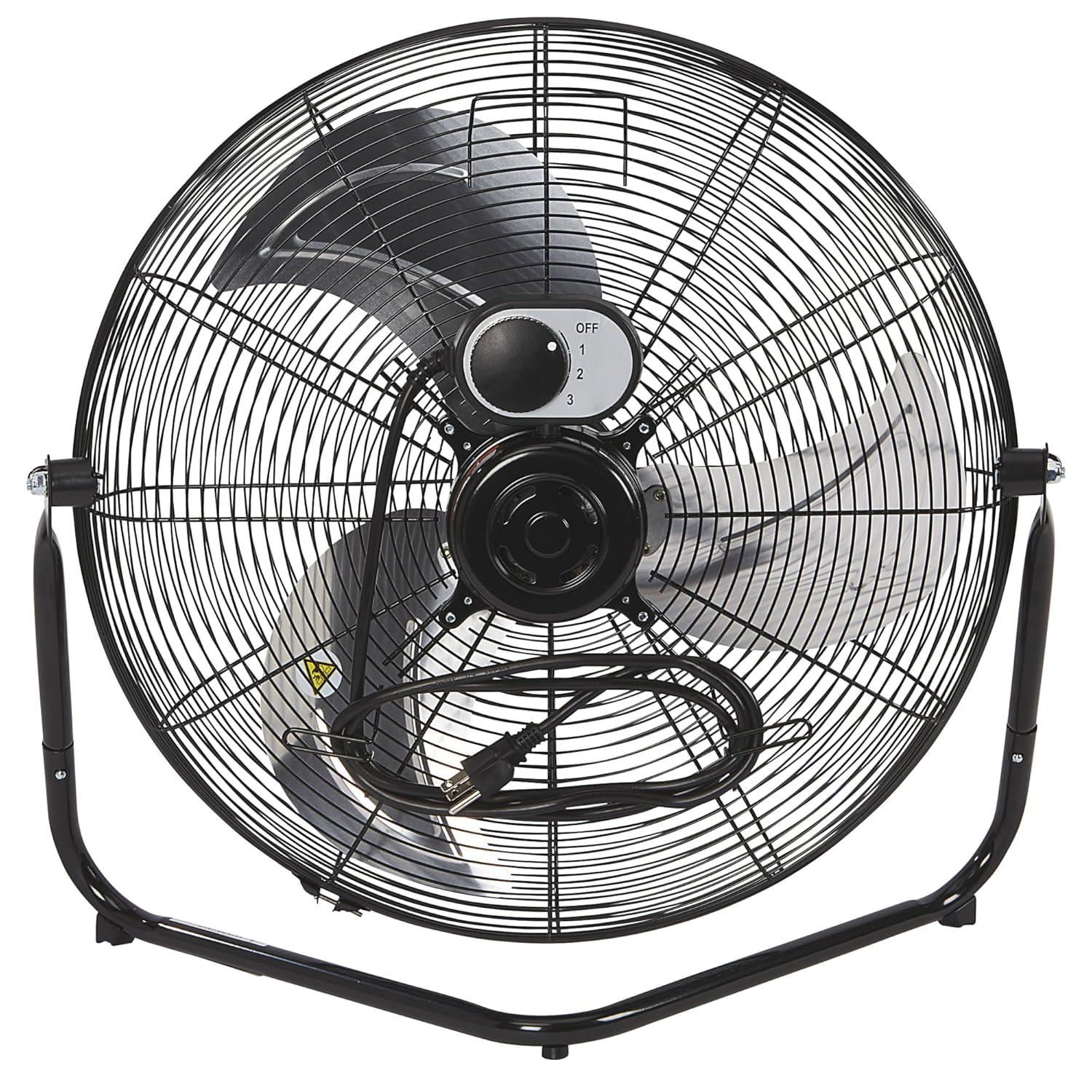 Ironton High-Velocity Indoor Floor Fan, 20in., 3600 CFM, 120 Volts