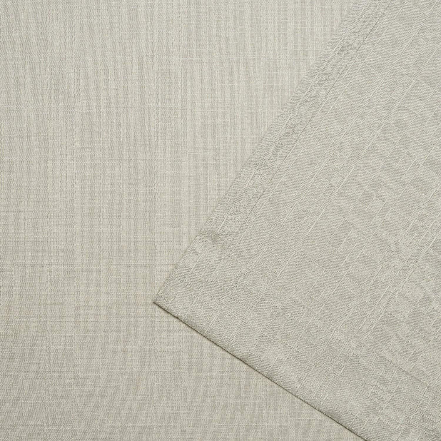 Loha GT Aaliyah Solid Color Semi-Sheer Grommet Curtain Panels