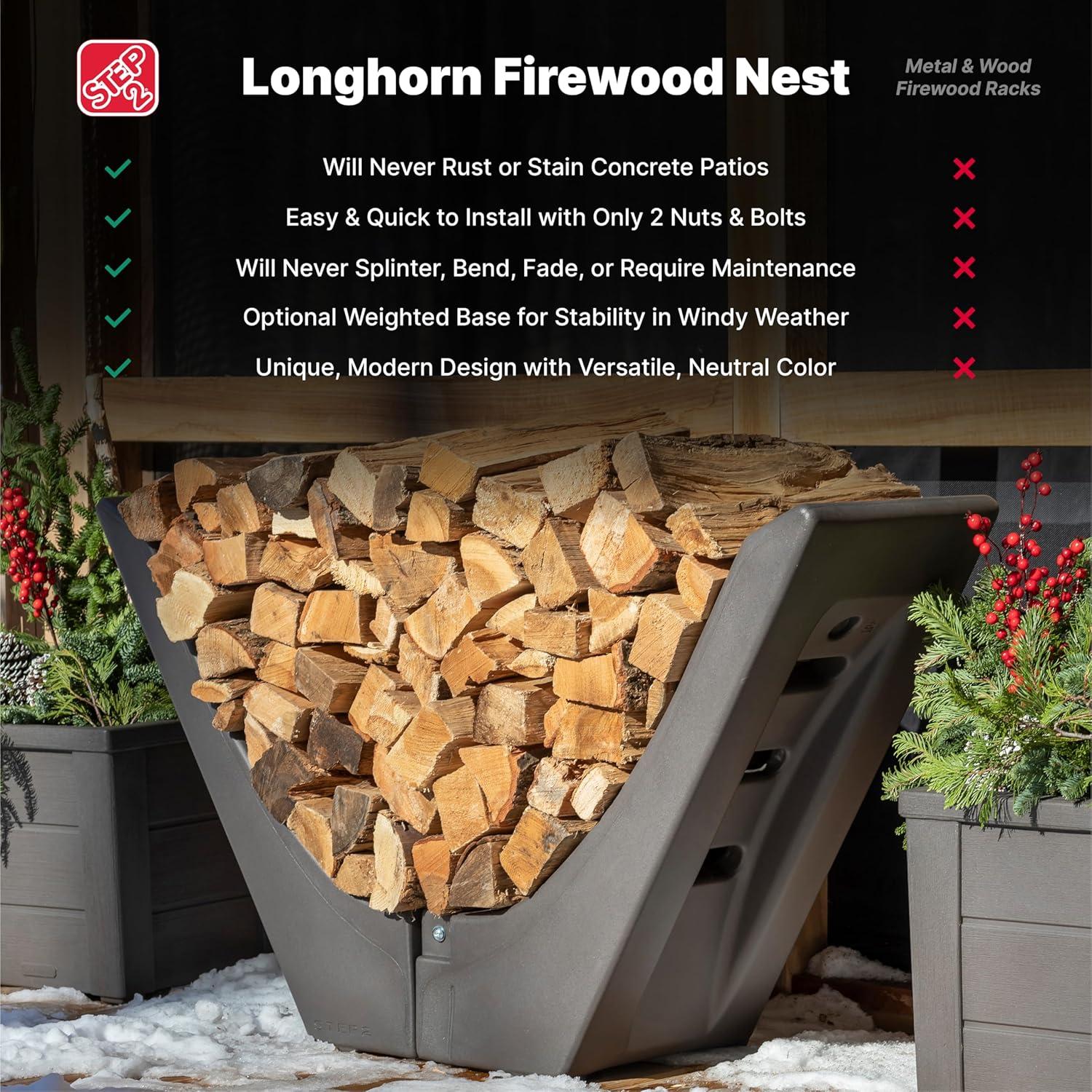 Step 2 Longhorn Firewood Rack