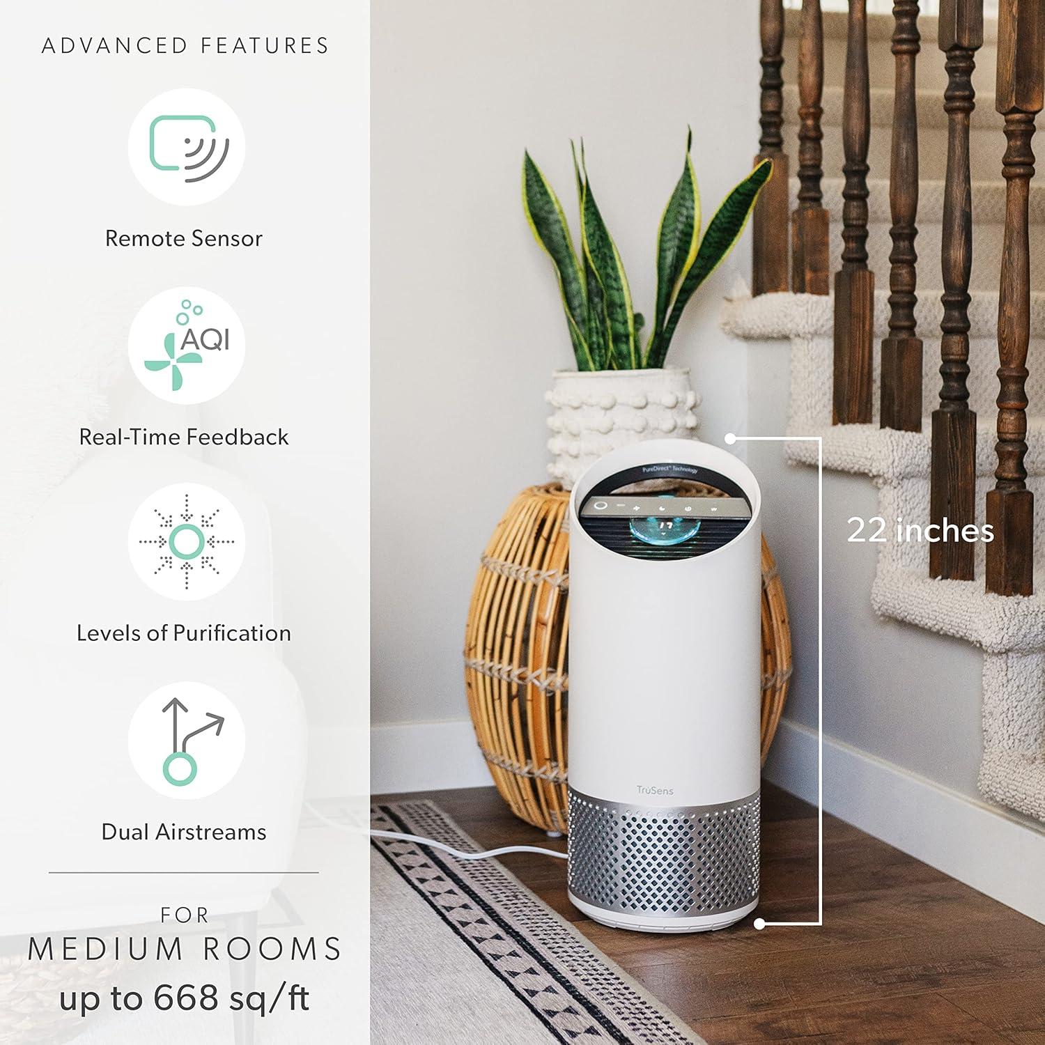 TruSens Air Purifiers with Air Quality Monitor