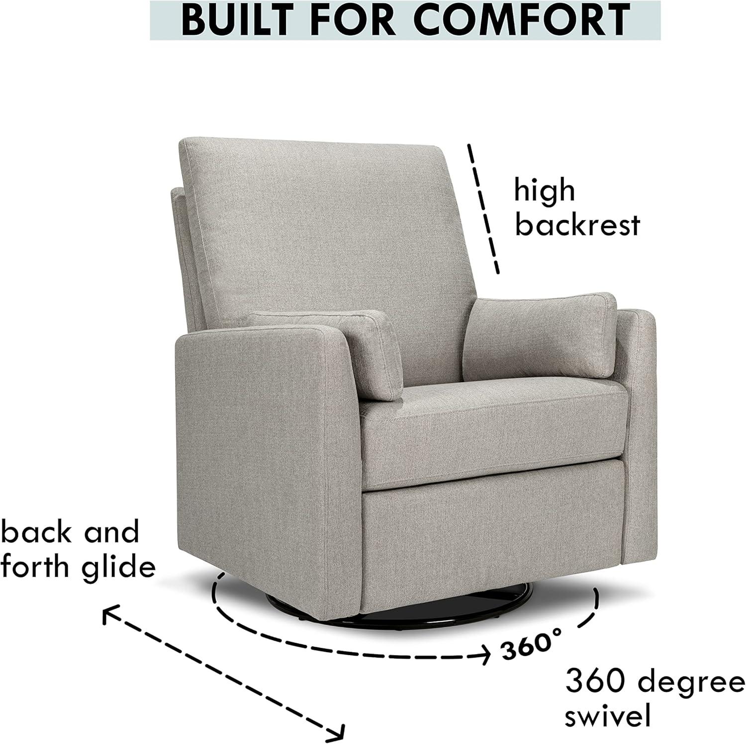 Ethan Swivel Recliner in Performance Fabric