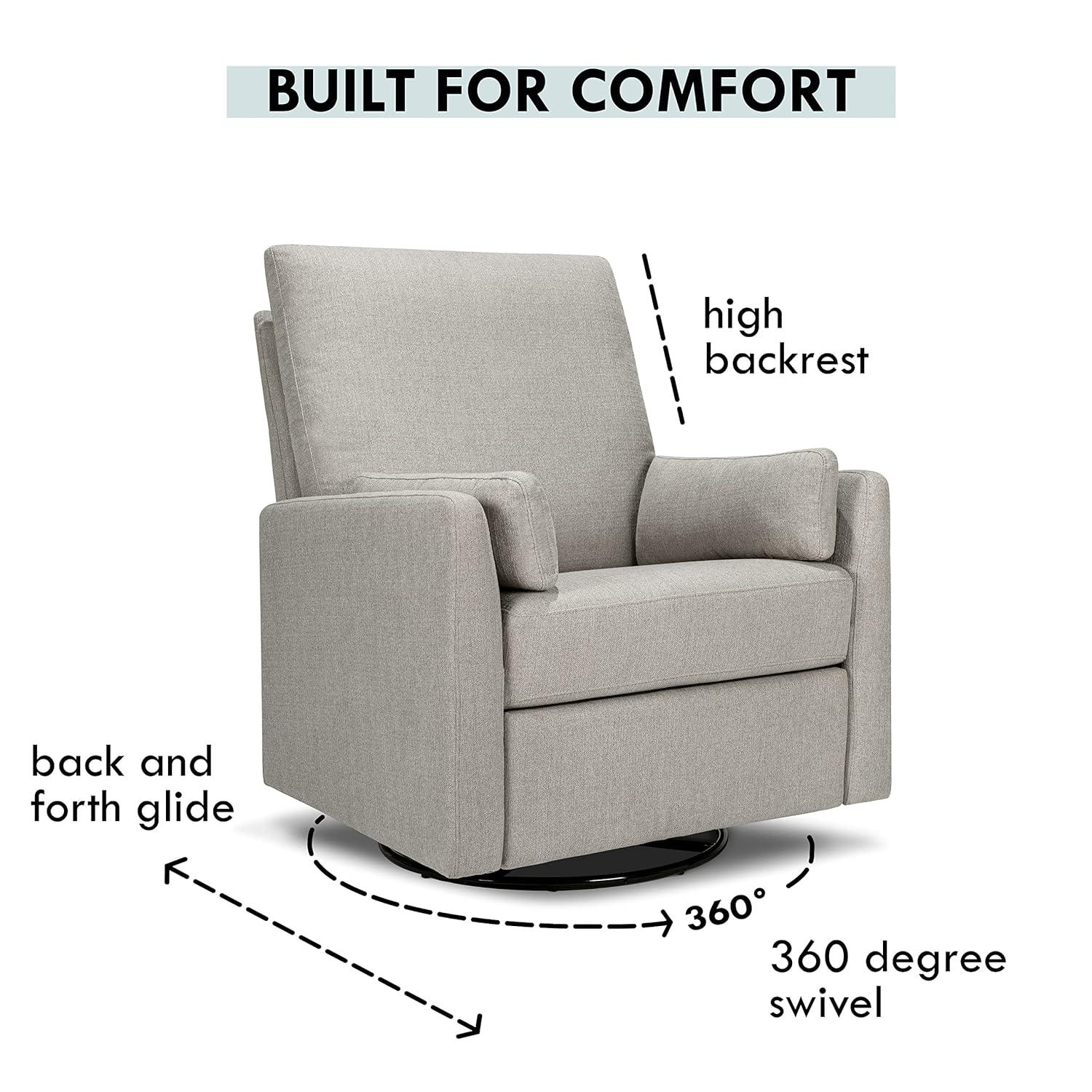 Ethan Swivel Recliner in Performance Fabric