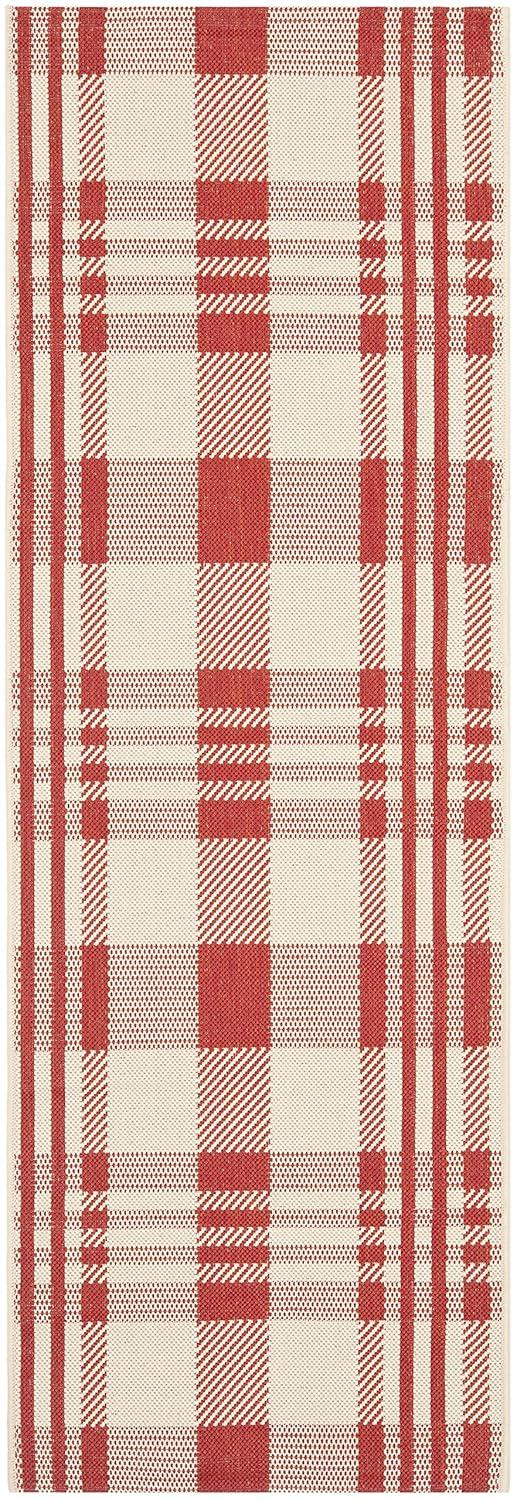 Courtyard Performance Plaid Rug