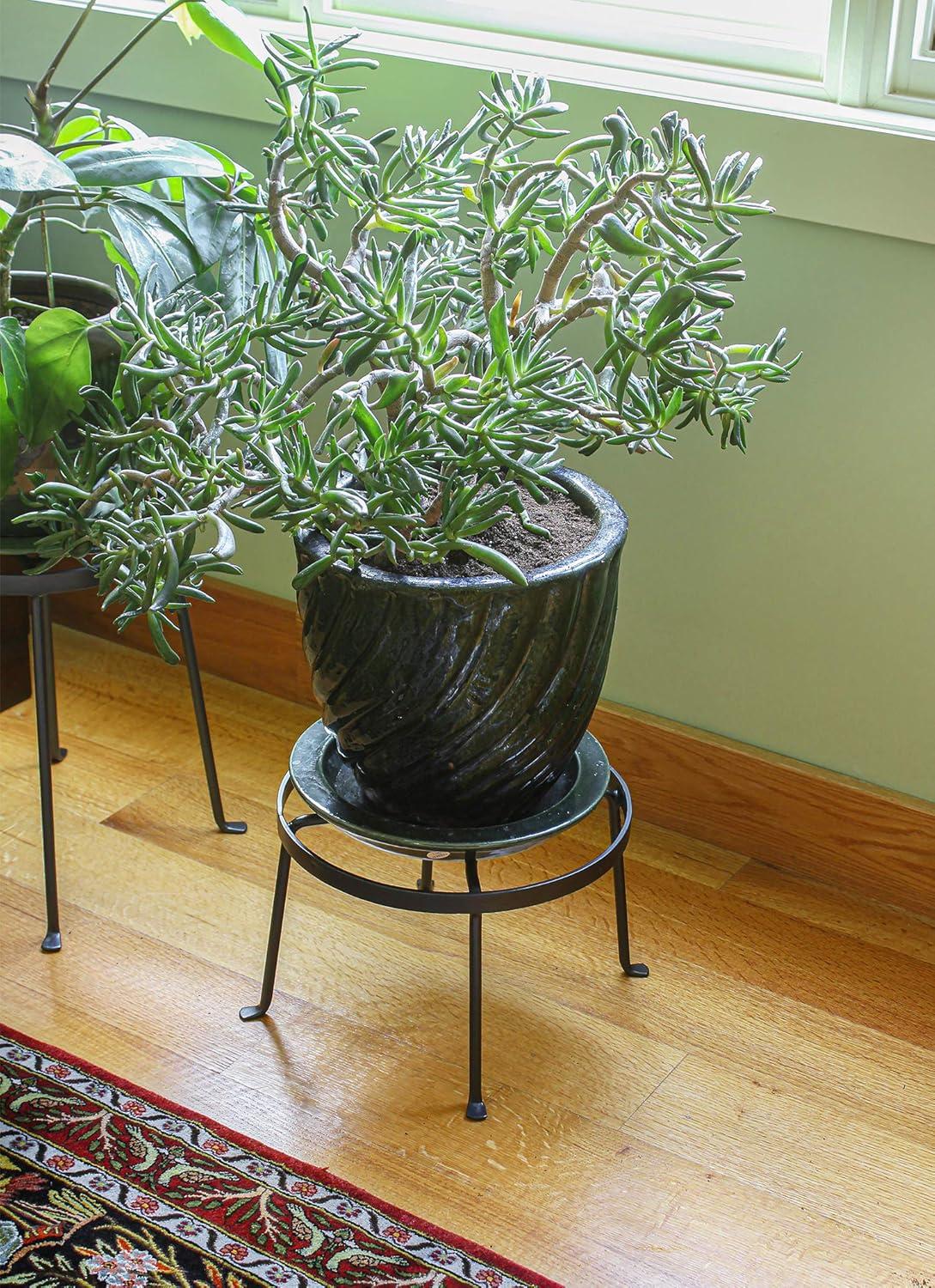 8" Diamond Shaped Argyle Plant Stand Roman Bronze - ACHLA Designs