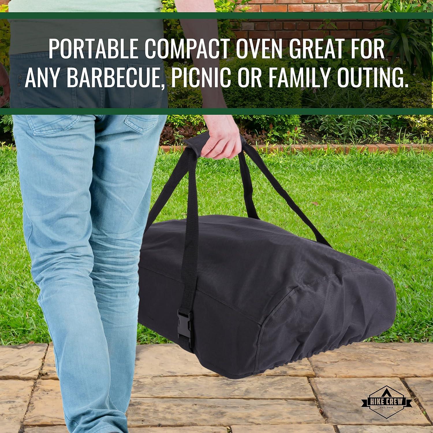 Hike Crew Stainless Steel Free Standing Pizza Oven