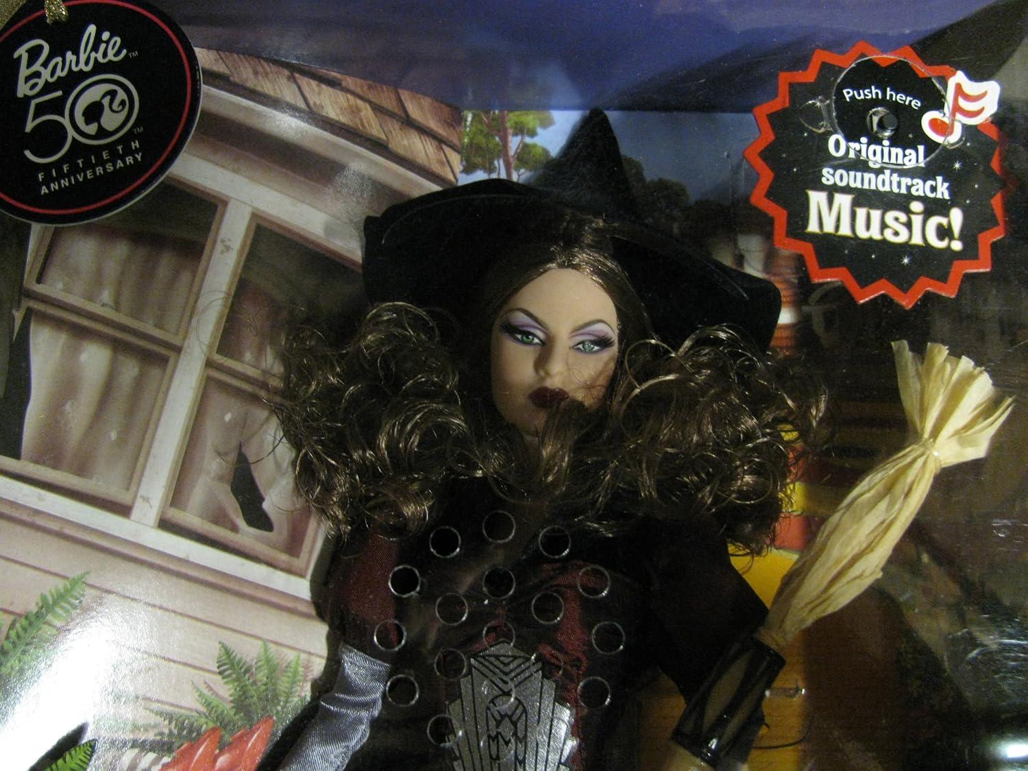 Wicked Witch of the East Barbie Doll with Ruby Slippers